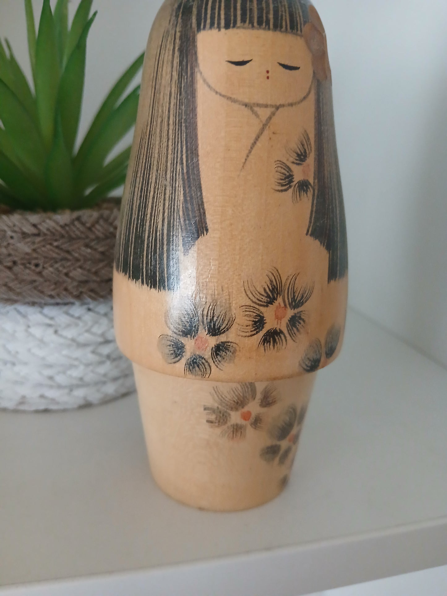 Lovely vintage creative kokeshi by Norio