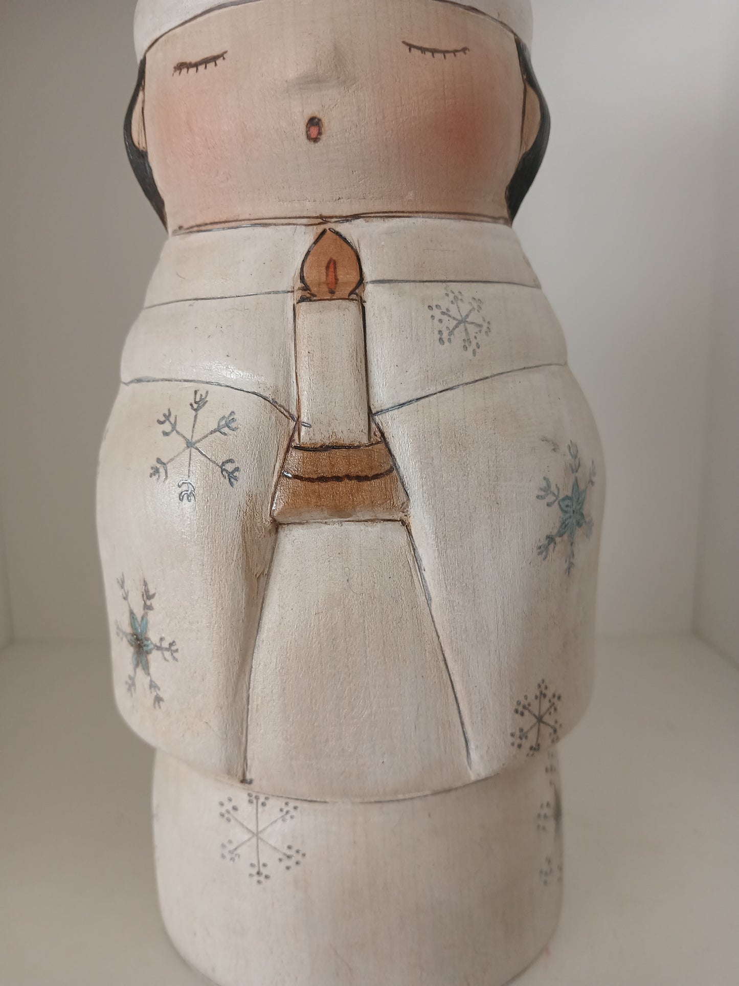 Exclusive creative kokeshi by Yuko Yamazaki - Christmas serie 2025