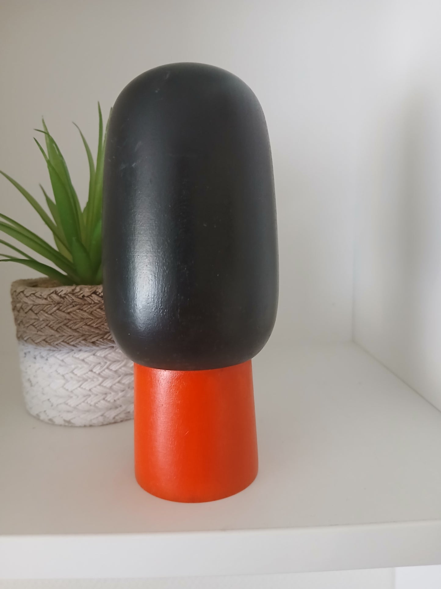 Vintage creative kokeshi by Hajime Miyashita (1940)