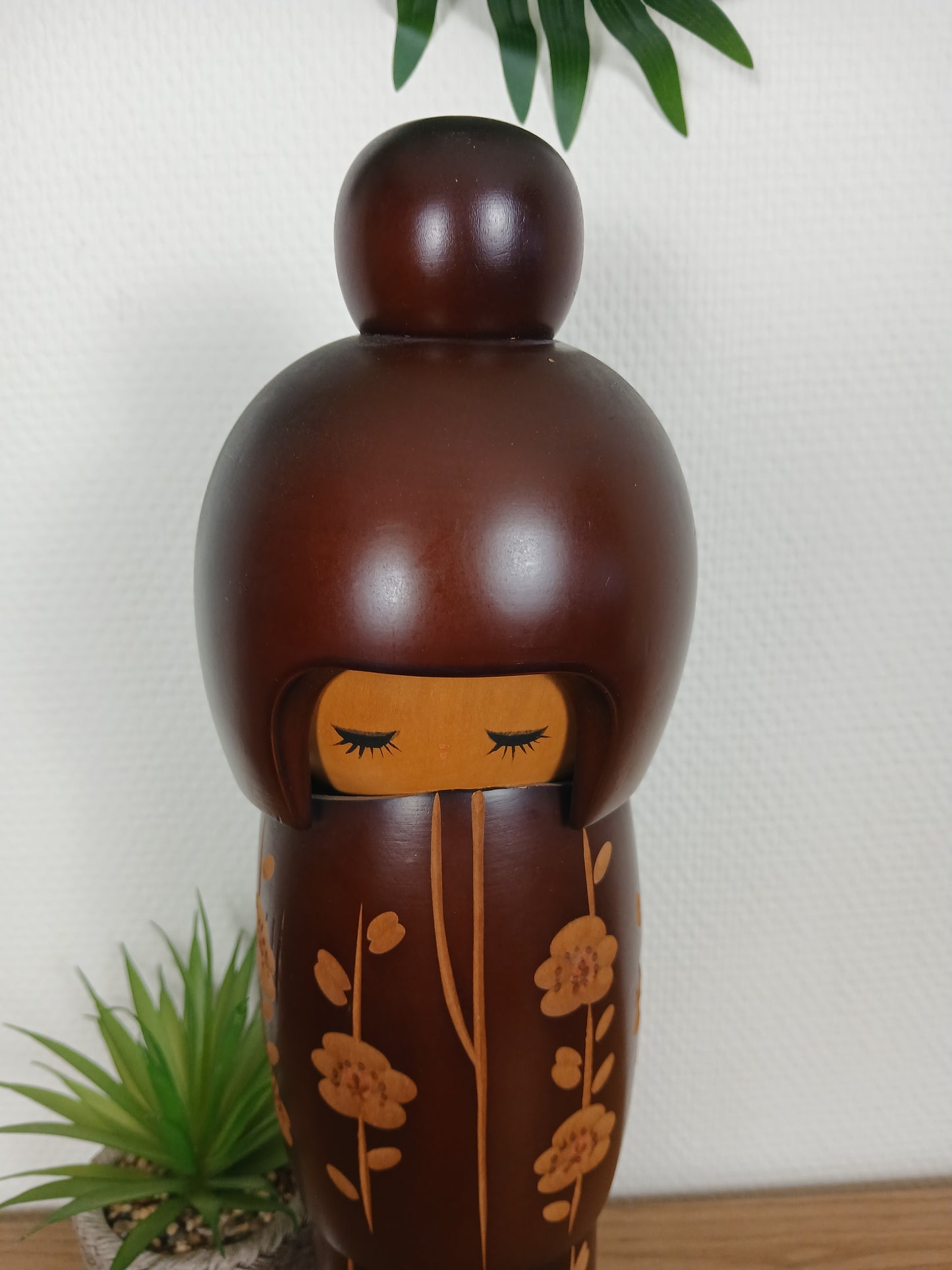 Large Vintage Creative kokeshi by Hajime Miyashita(1940-)- 38,5cm