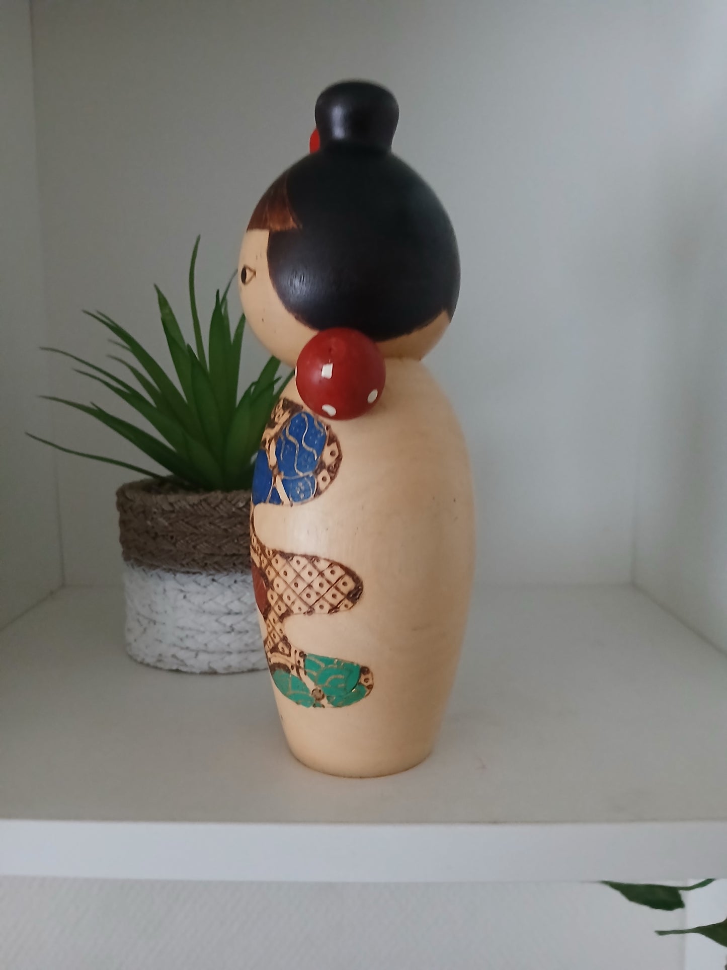 Rare Vintage Sosaku Kokeshi by Kato Tatsuo (1940-)