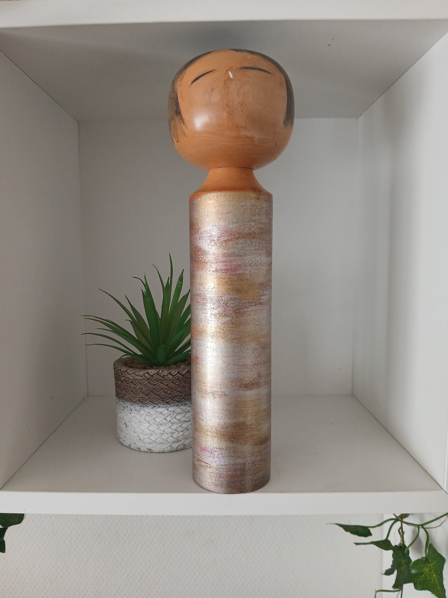 Rare Vintage Creative Kokeshi By  Takahashi Hashime (1918-2002)