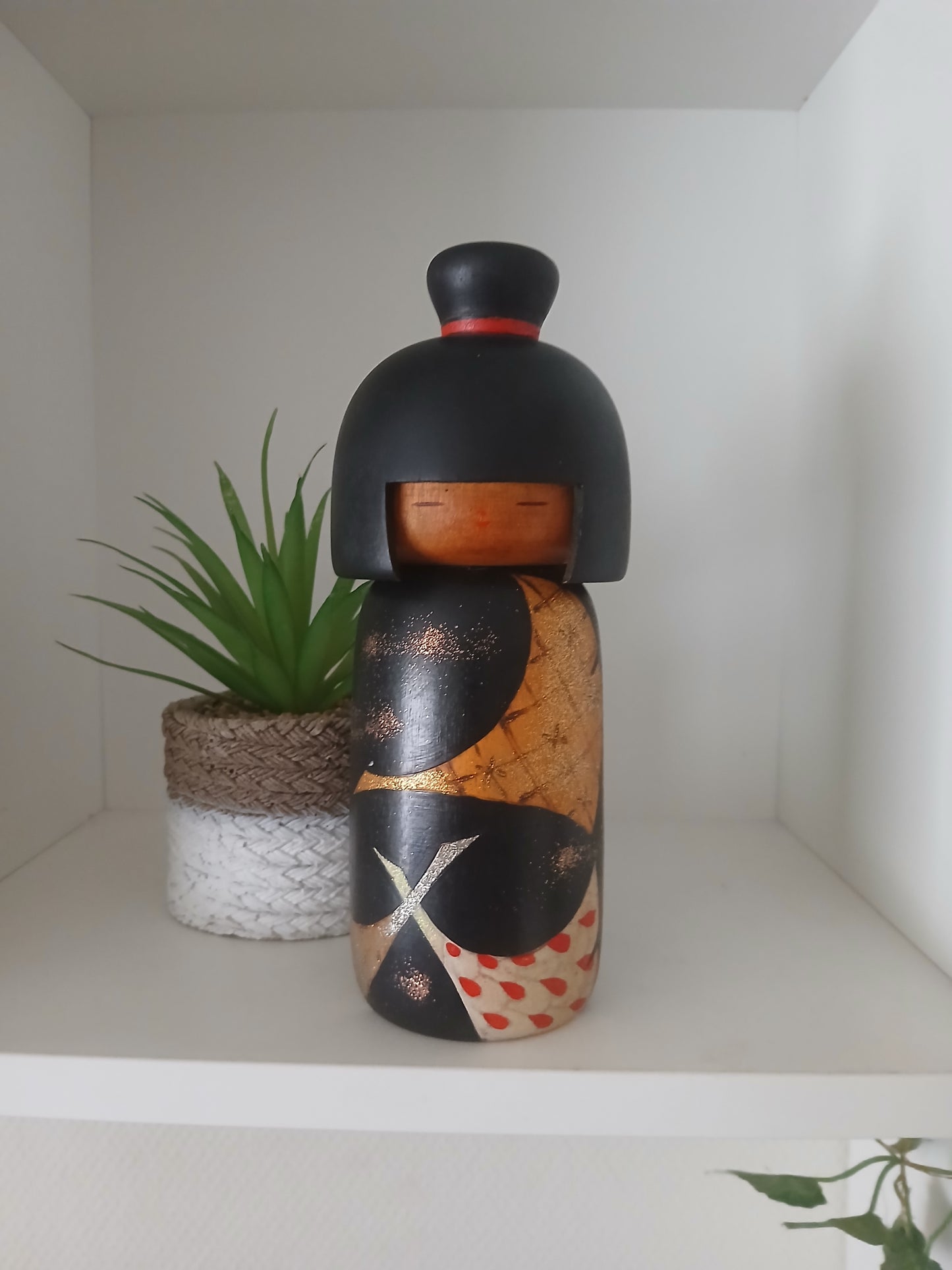 Vintage Gumma Kokeshi By Yuji Kawase (1938-)