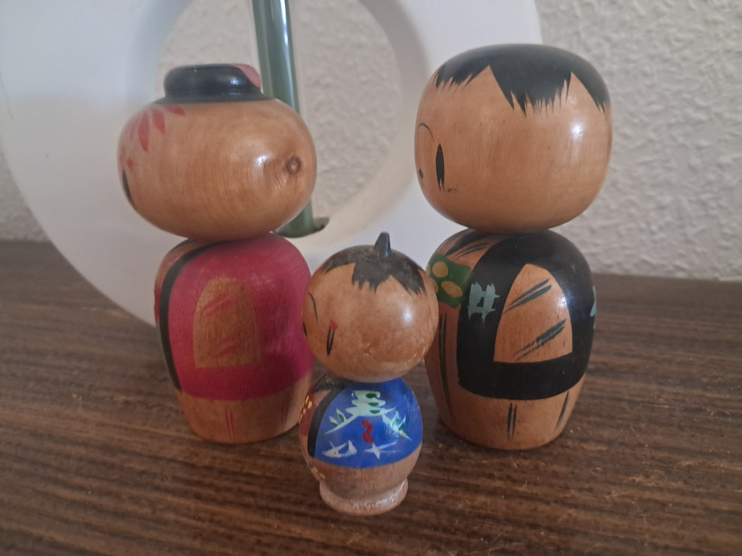 Vintage set Donko kokeshi