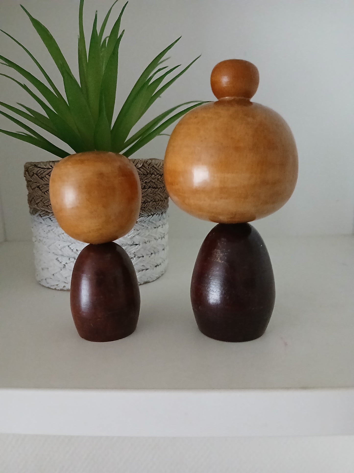 Lovely vintage set creative kokeshi- Mother and Child