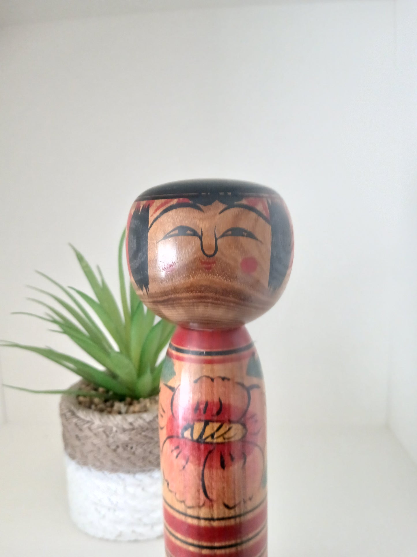 Vintage traditional Nakanosawa kokeshi