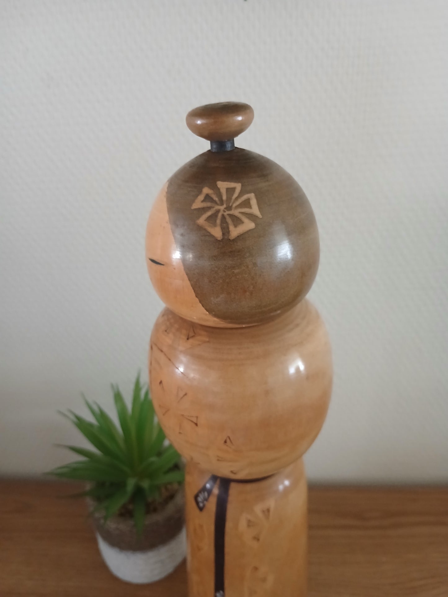 Rare Vintage Creative Kokeshi By Sadao Kishi (1932-1998)- 35cm