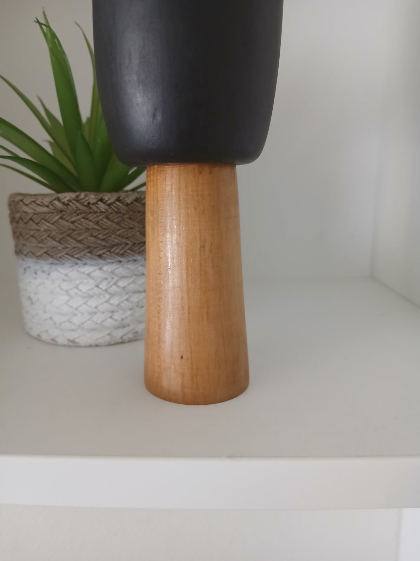 Rare Vintage Creative Kokeshi by renowned artisan Ikuyoshi Yokozuka