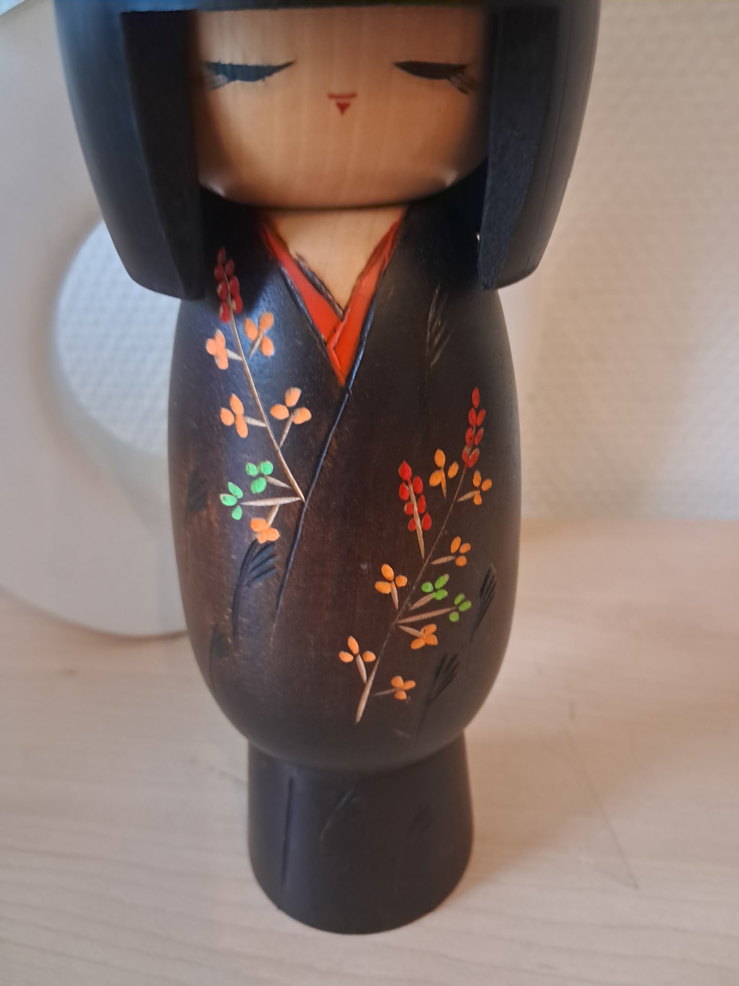 Vintage Sosaku kokeshi by Kishi Sadao (1932-1998)