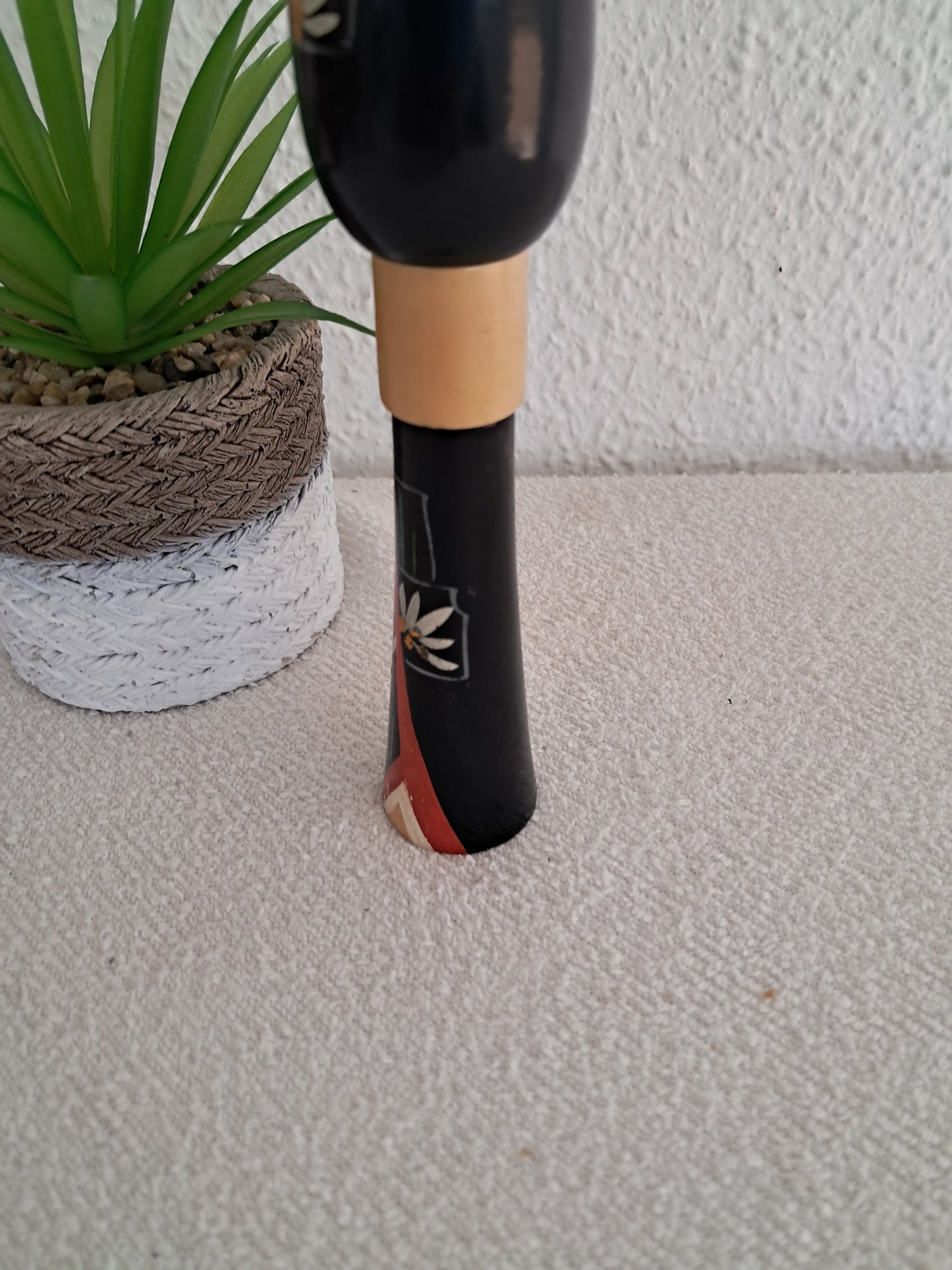 Elegant vintage sosaku kokeshi