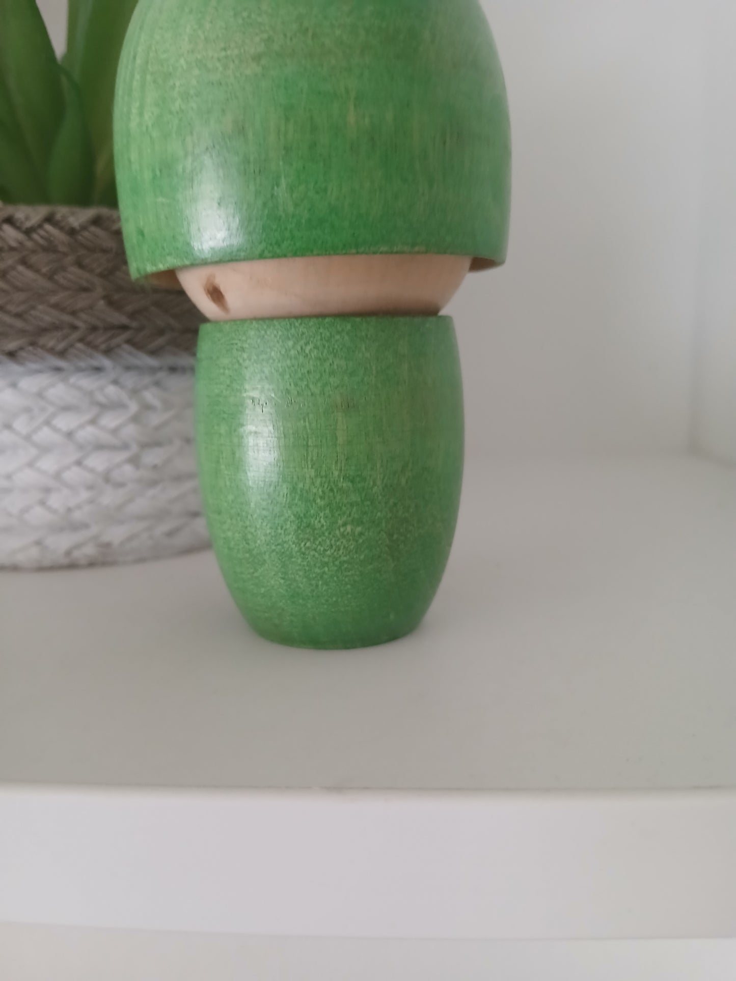 Vintage Sosaku kokeshi by Kato Masami (1925-)