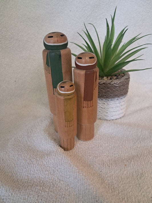 Vintage Sosaku kokeshi by Shozan Shido (1932-1995)