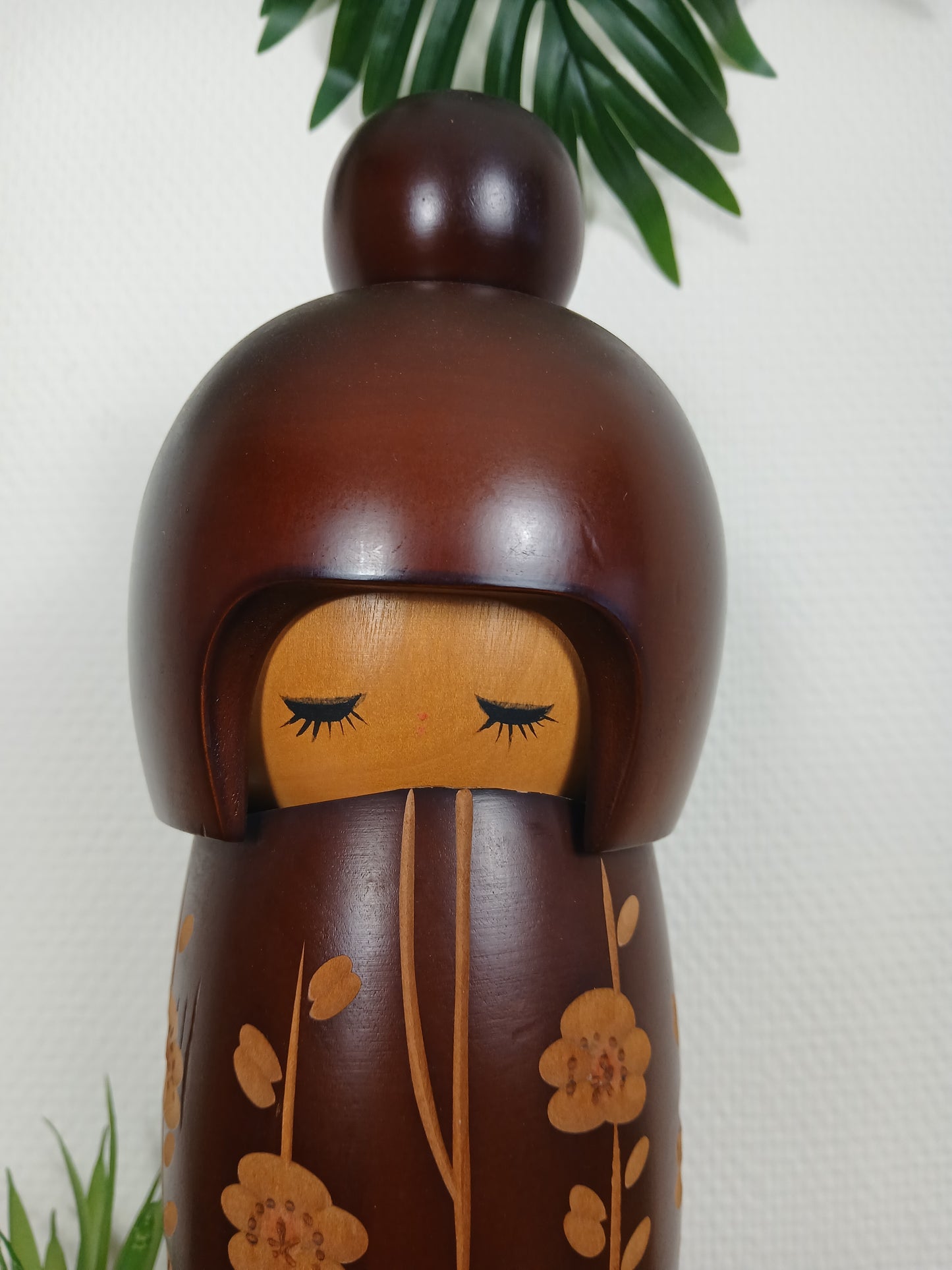 Large Vintage Creative kokeshi by Hajime Miyashita(1940-)- 38,5cm