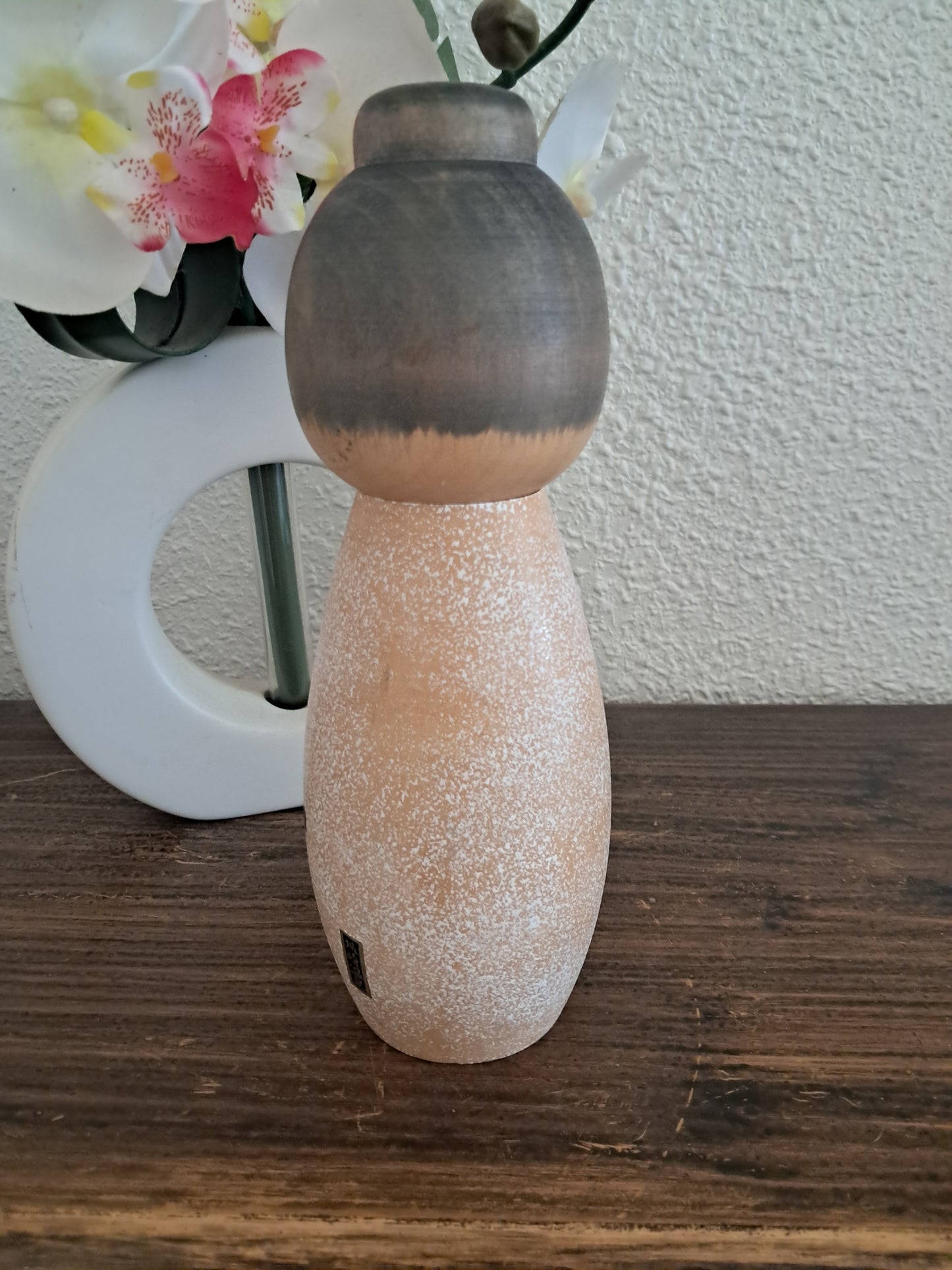 Rare Vintage Creative Kokeshi By Aoki Ryoka (1931-)