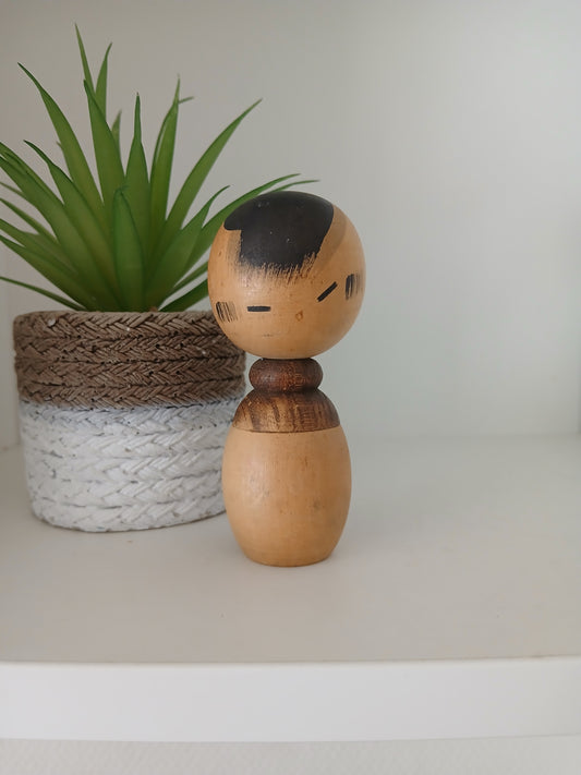 Vintage Creative Kokeshi By Hideo Ishihara (1925-1999)