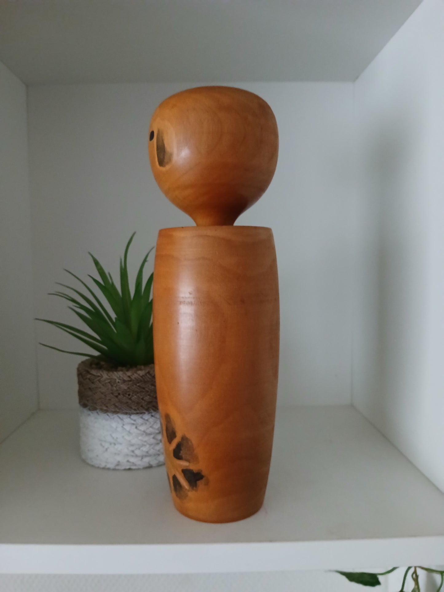 Rare Vintage Creative Kokeshi by renowned artisan Ikuyoshi Yokozuka