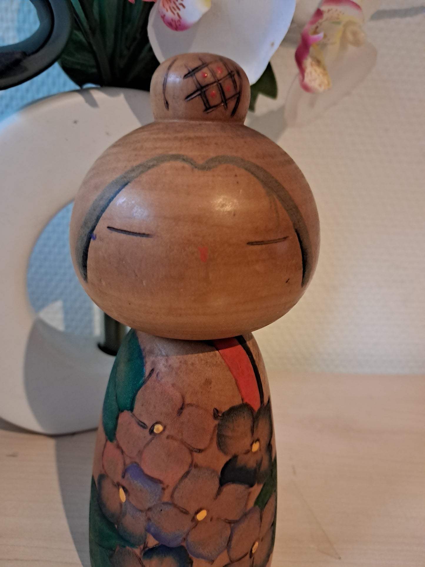 Rare Vintage Creative Kokeshi By Yuji Kawase (1938-)