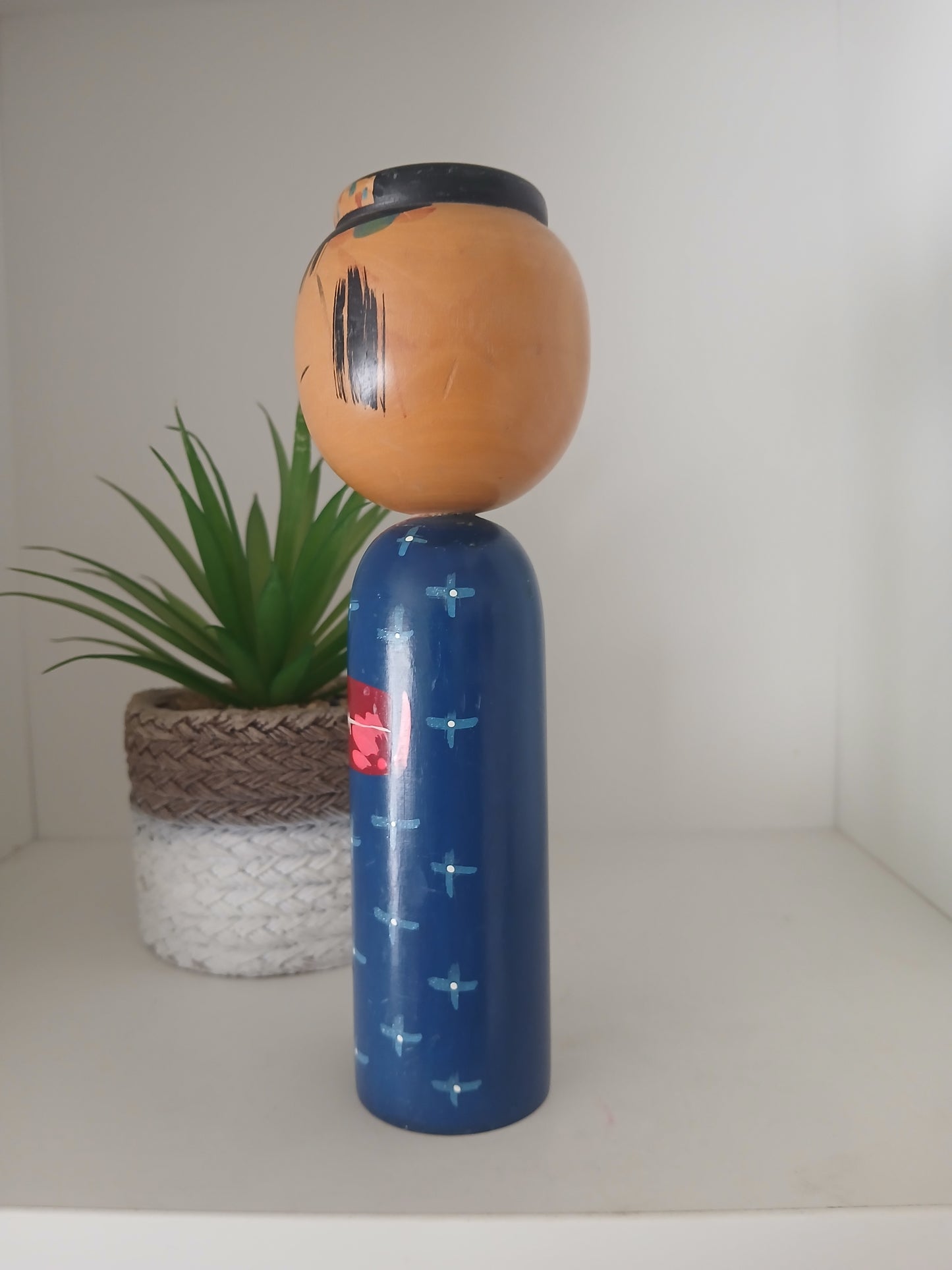 Vintage Creative Kokeshi By Takahashi Akinori (1957-)