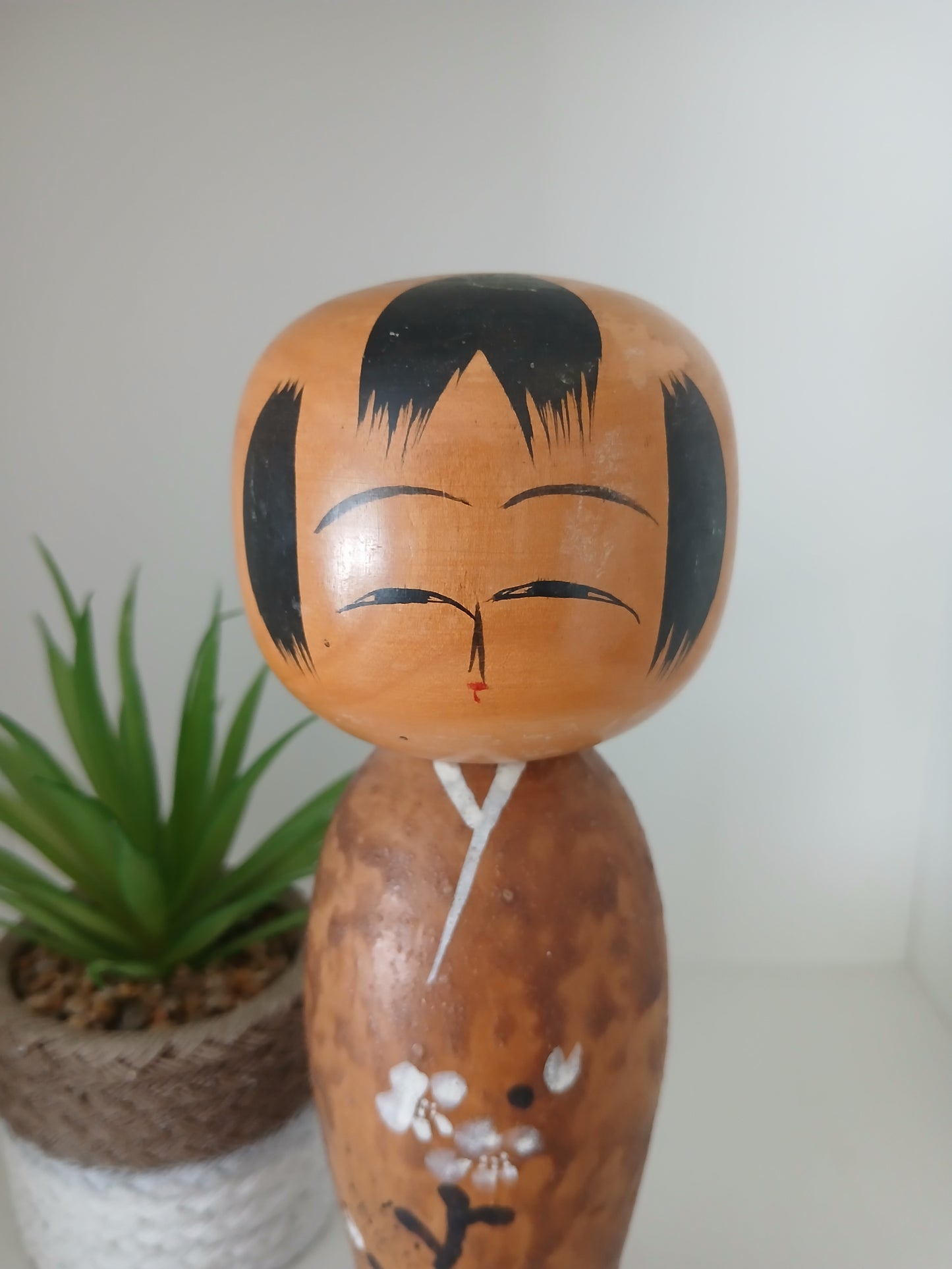 Vintage Sosaku Kokeshi by Kiyohara Takao (1916-?)