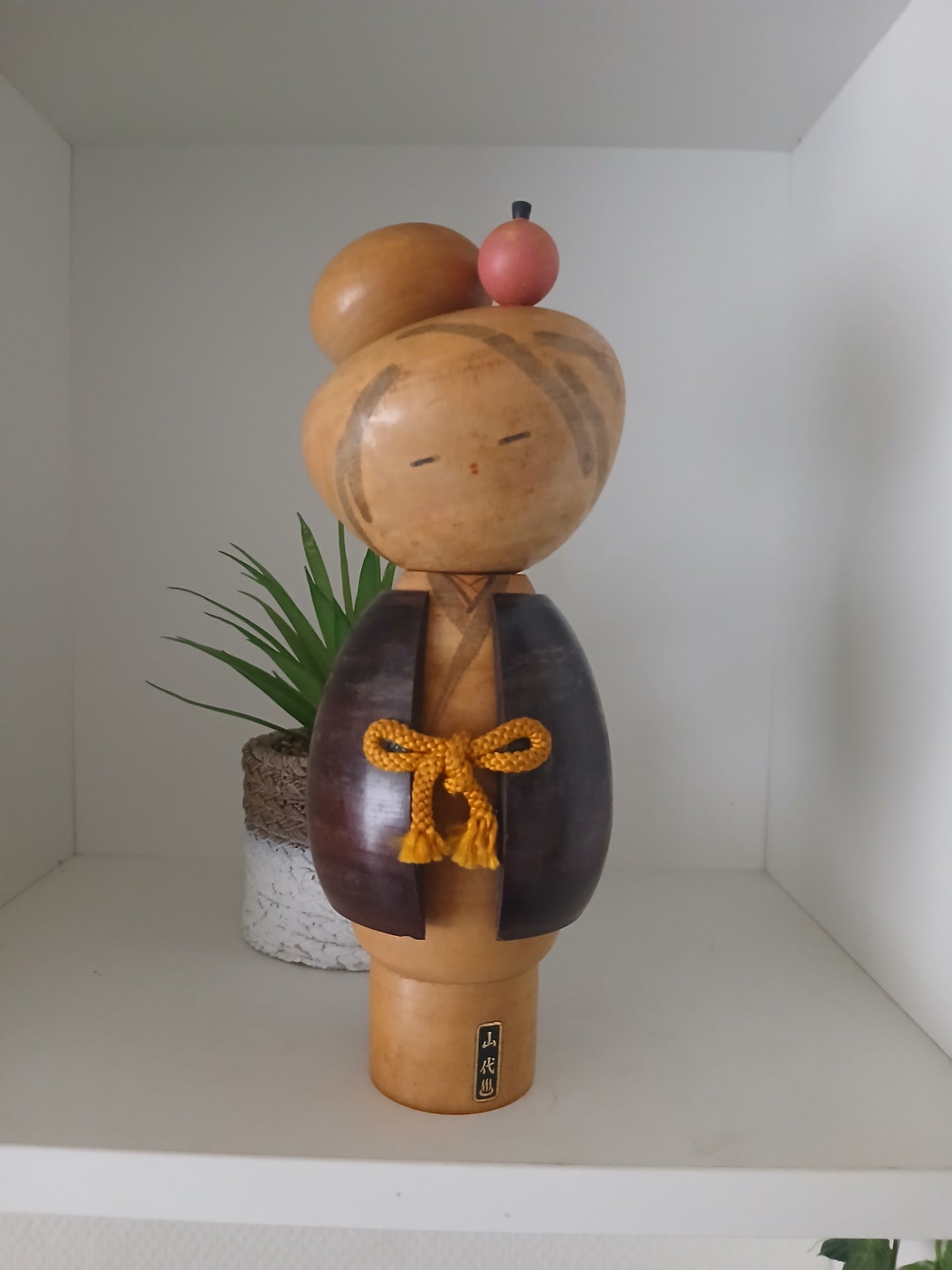 Rare vintage creative kokeshi by Takeda Daisuke