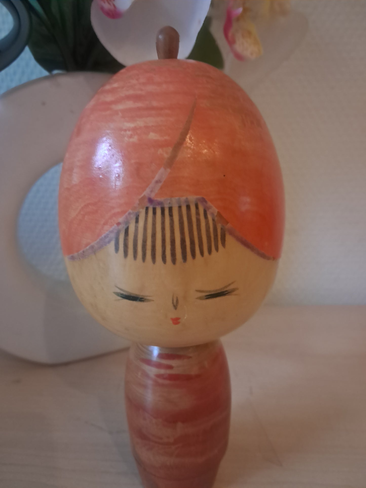 Vintage Sosaku kokeshi by Norio Takeda