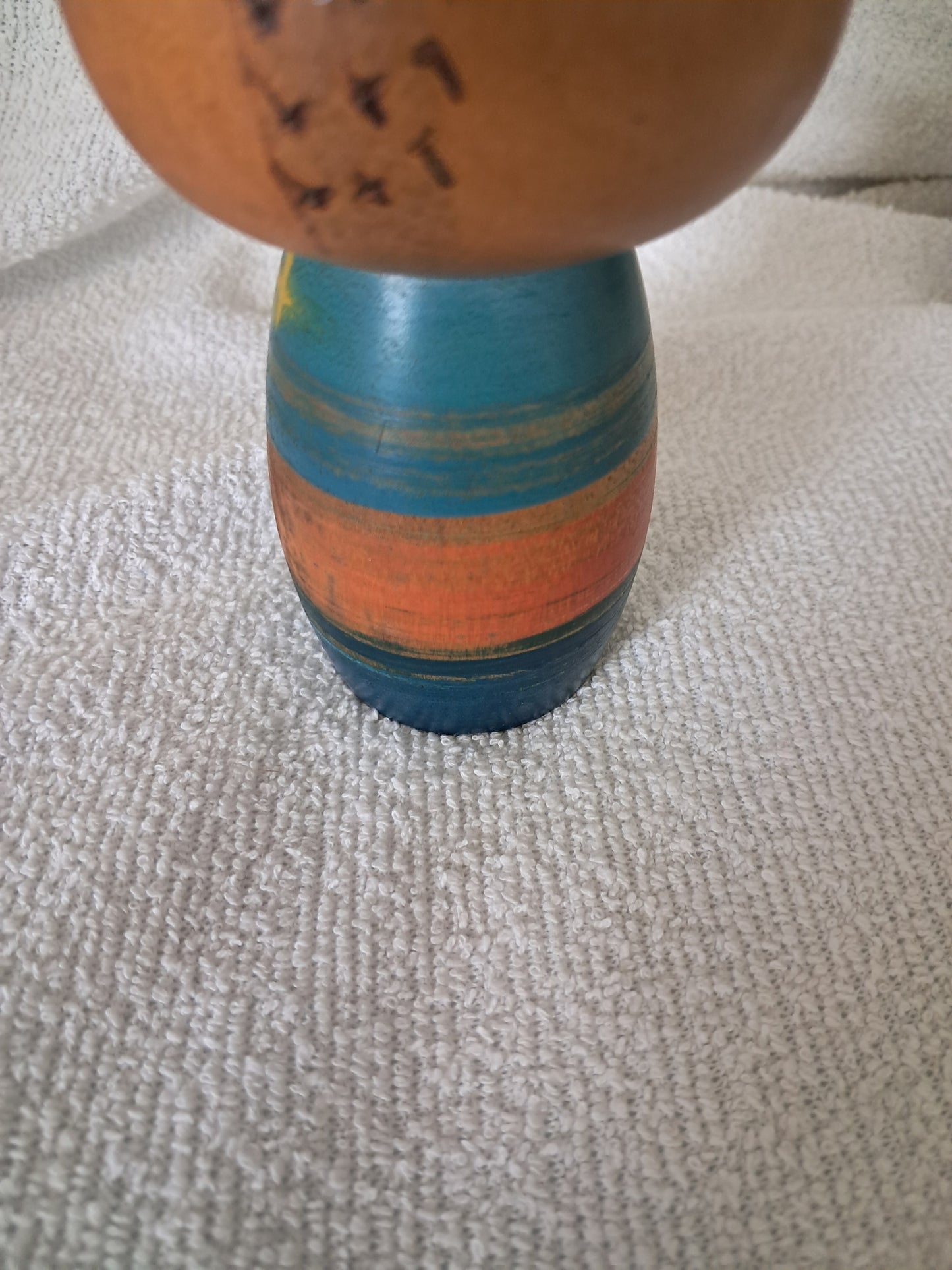 Rare Vintage Sosaku kokeshi by Hiroe Fukushima