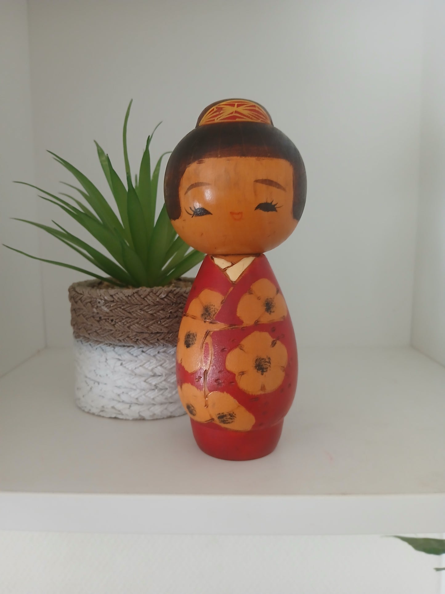 Vintage creative kokeshi by Chie Tamura