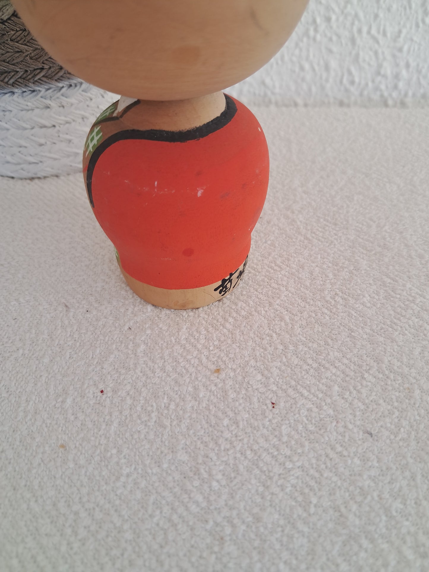 Vintage cute Sosaku kokeshi by Fujikawa Shoei