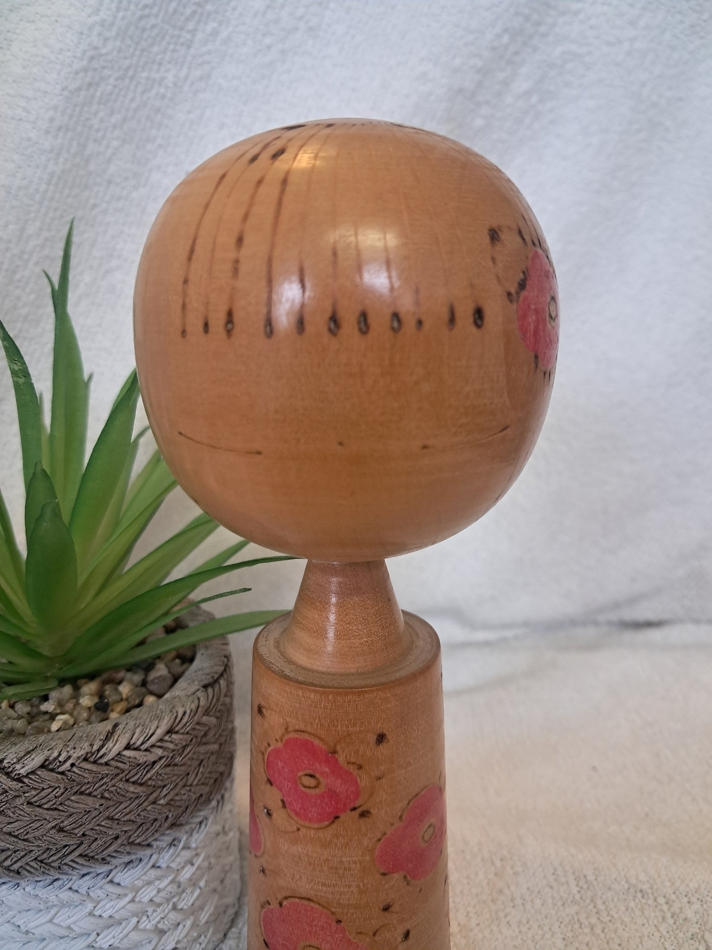 Rare Vintage Creative Kokeshi By Kano Chiyomatsu (1935-)