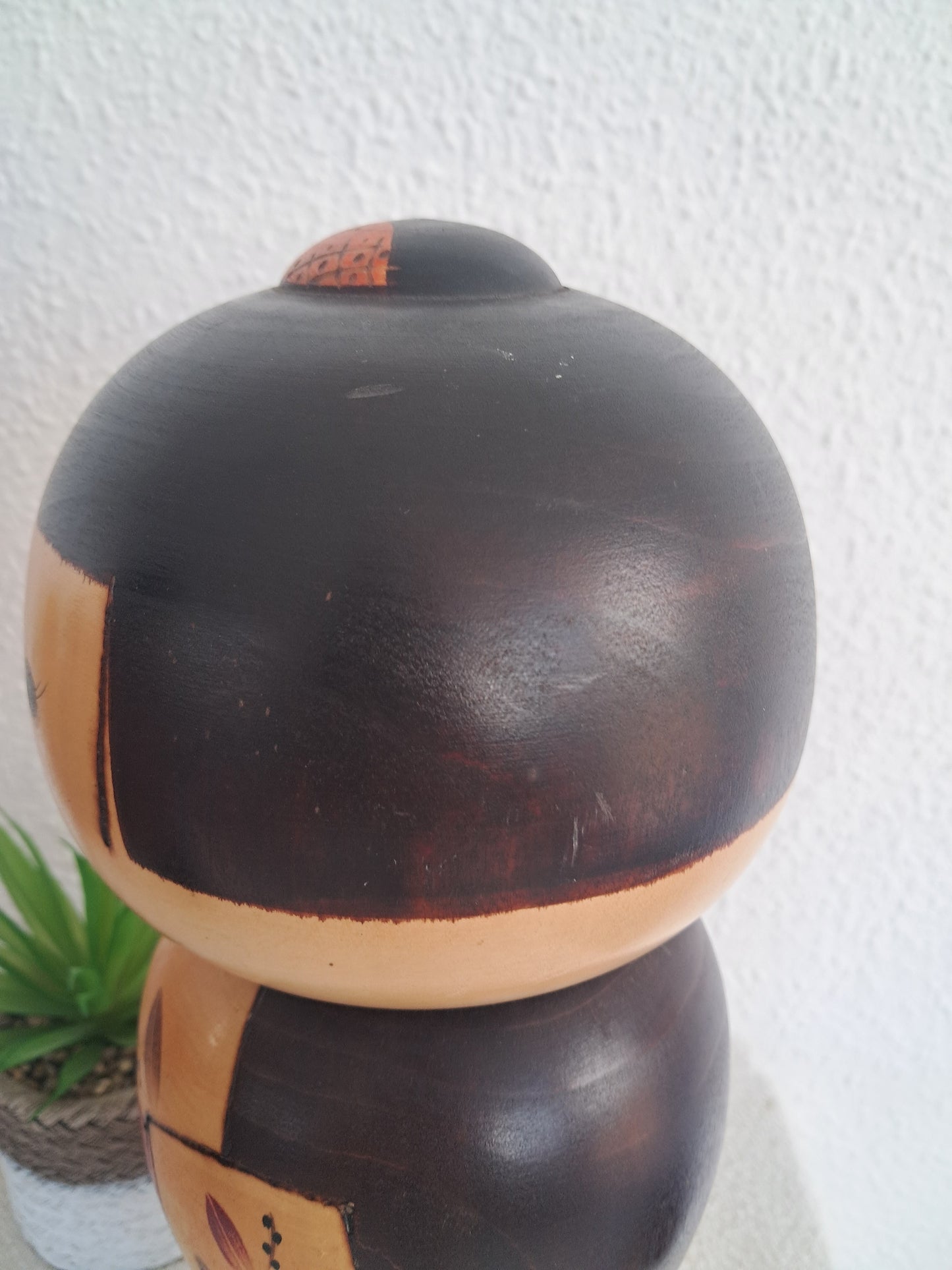 Rare Exclusive creative kokeshi by Kishi Sadao (1932-1998)