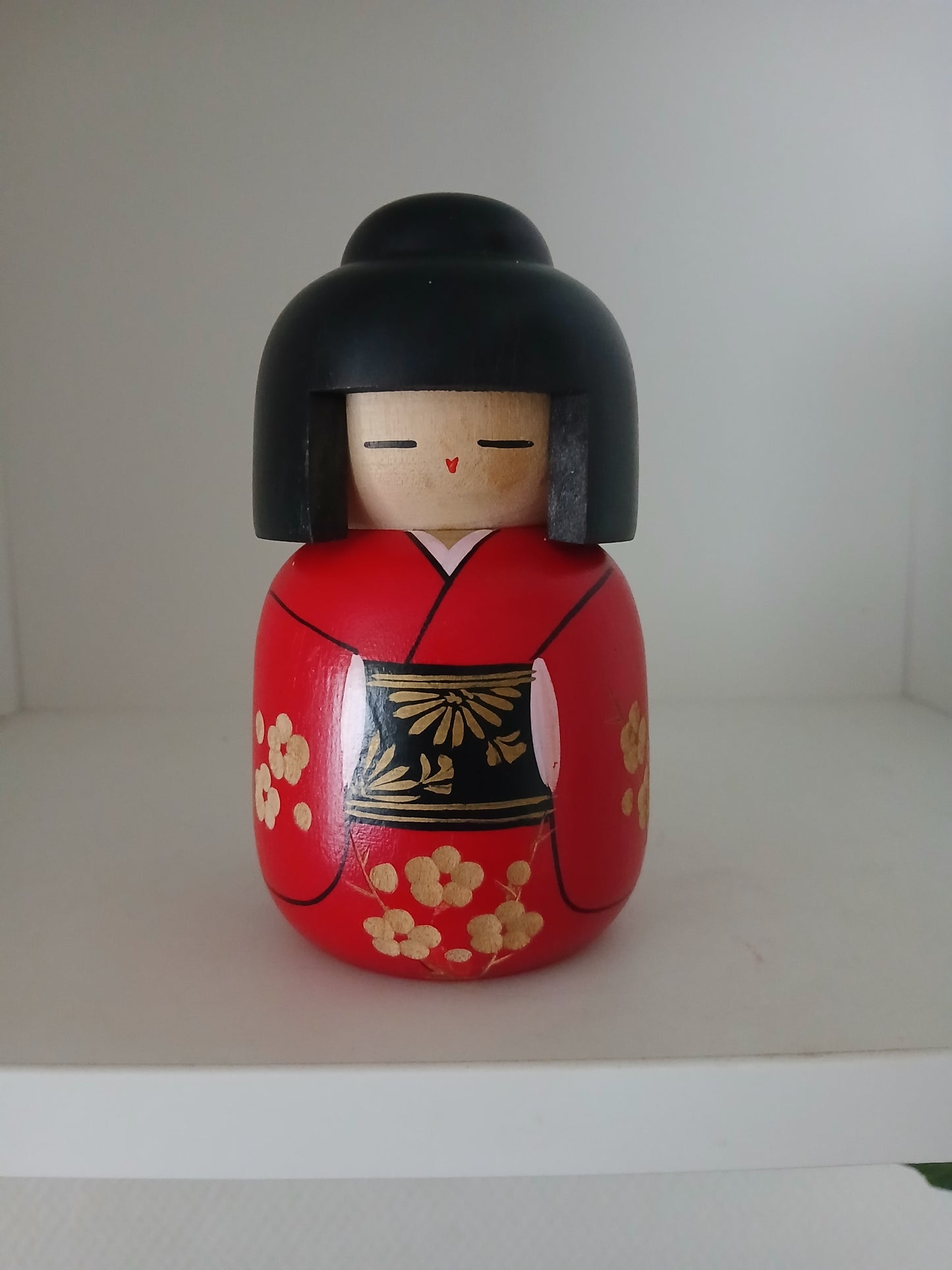 Vintage creative kokeshi by Sato Suigai (1920-)
