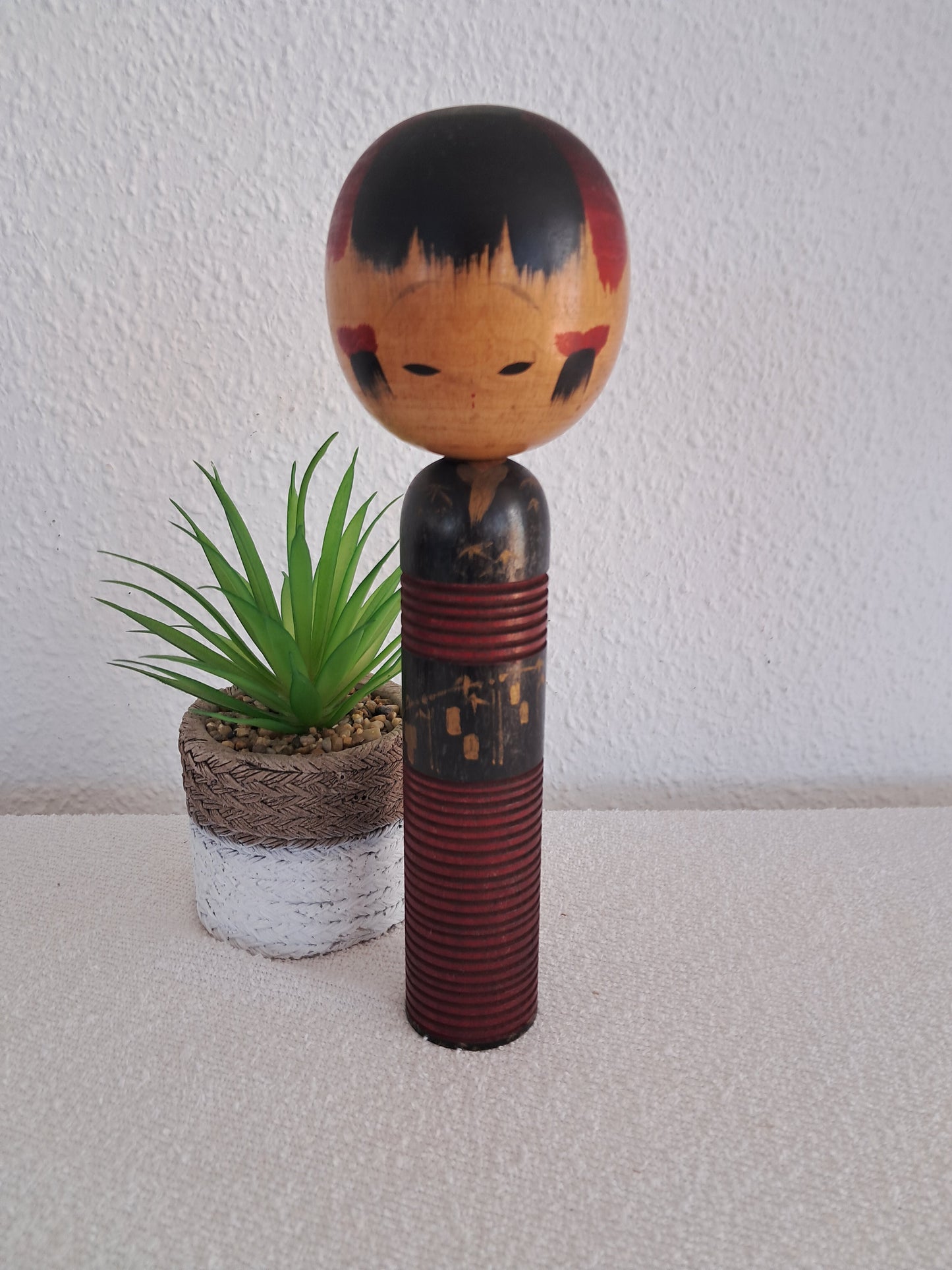 Rare Vintage Creative Kokeshi By Hideo Ishihara (1925-1999)