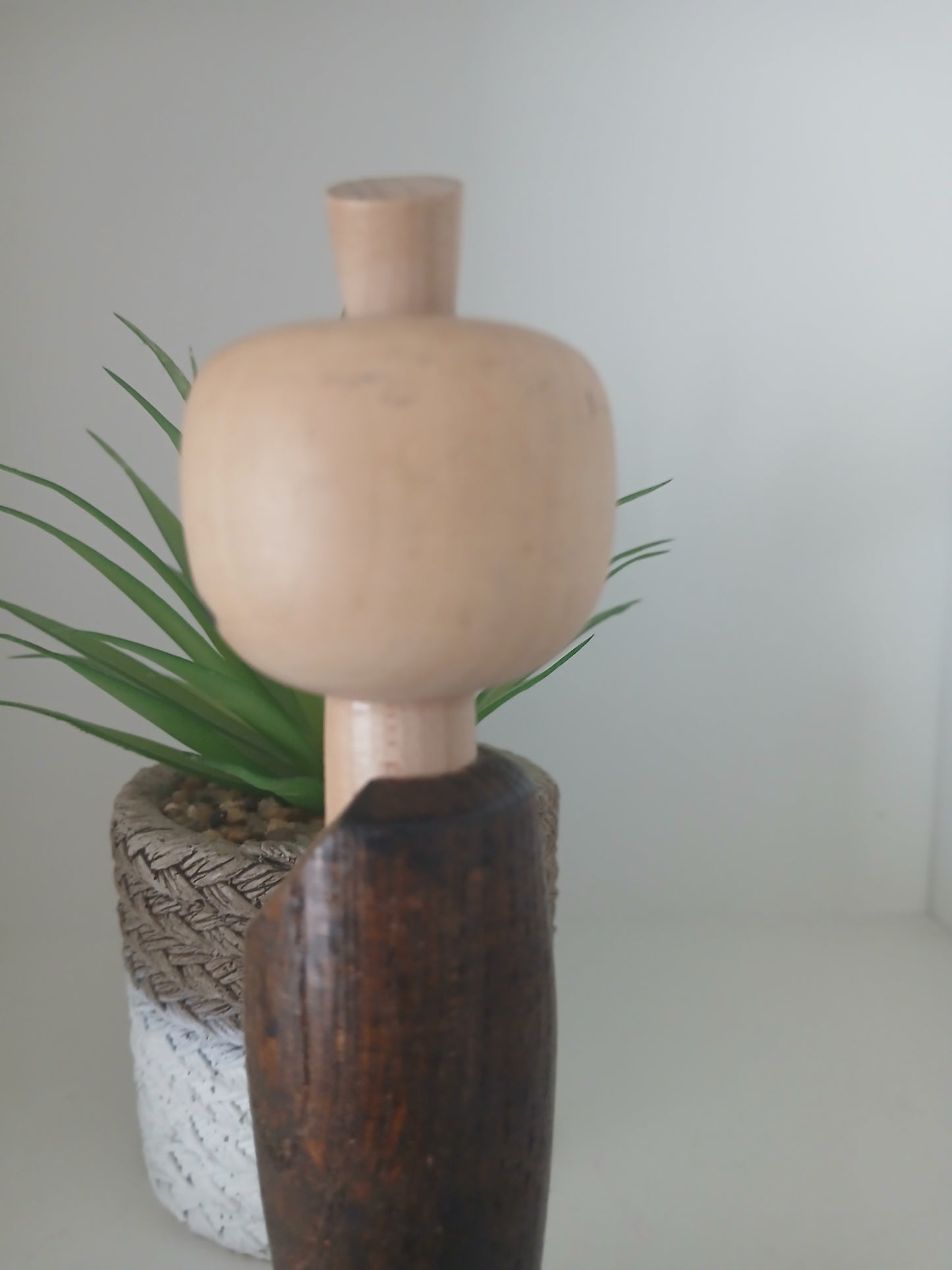 Vintage creative kokeshi by Aida Harumine (1926-1998)