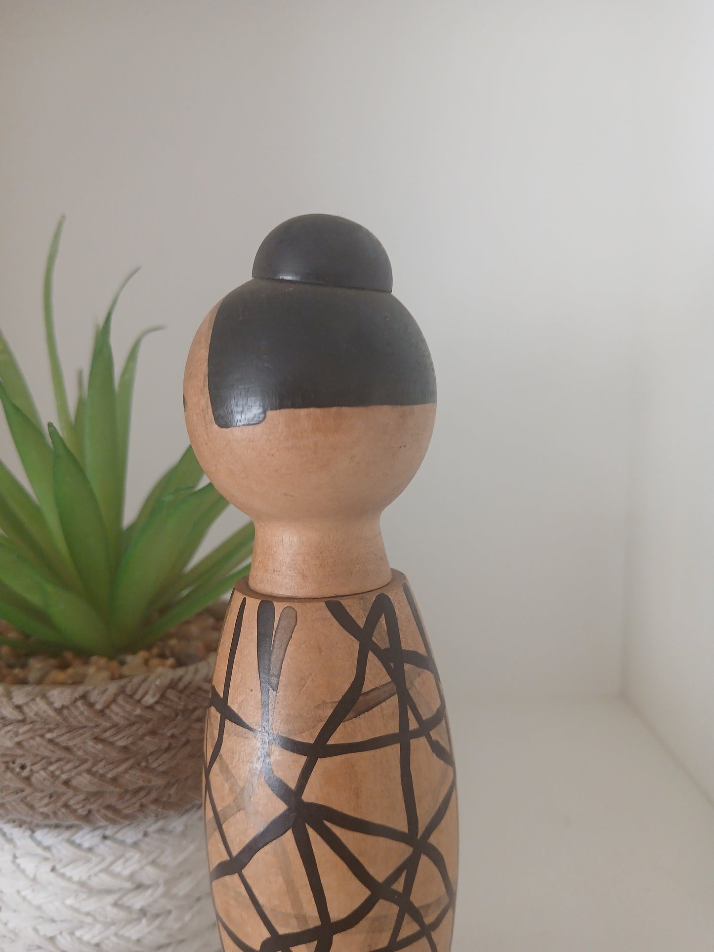 Rare Vintage creative kokeshi by Takanashi Hanpushi