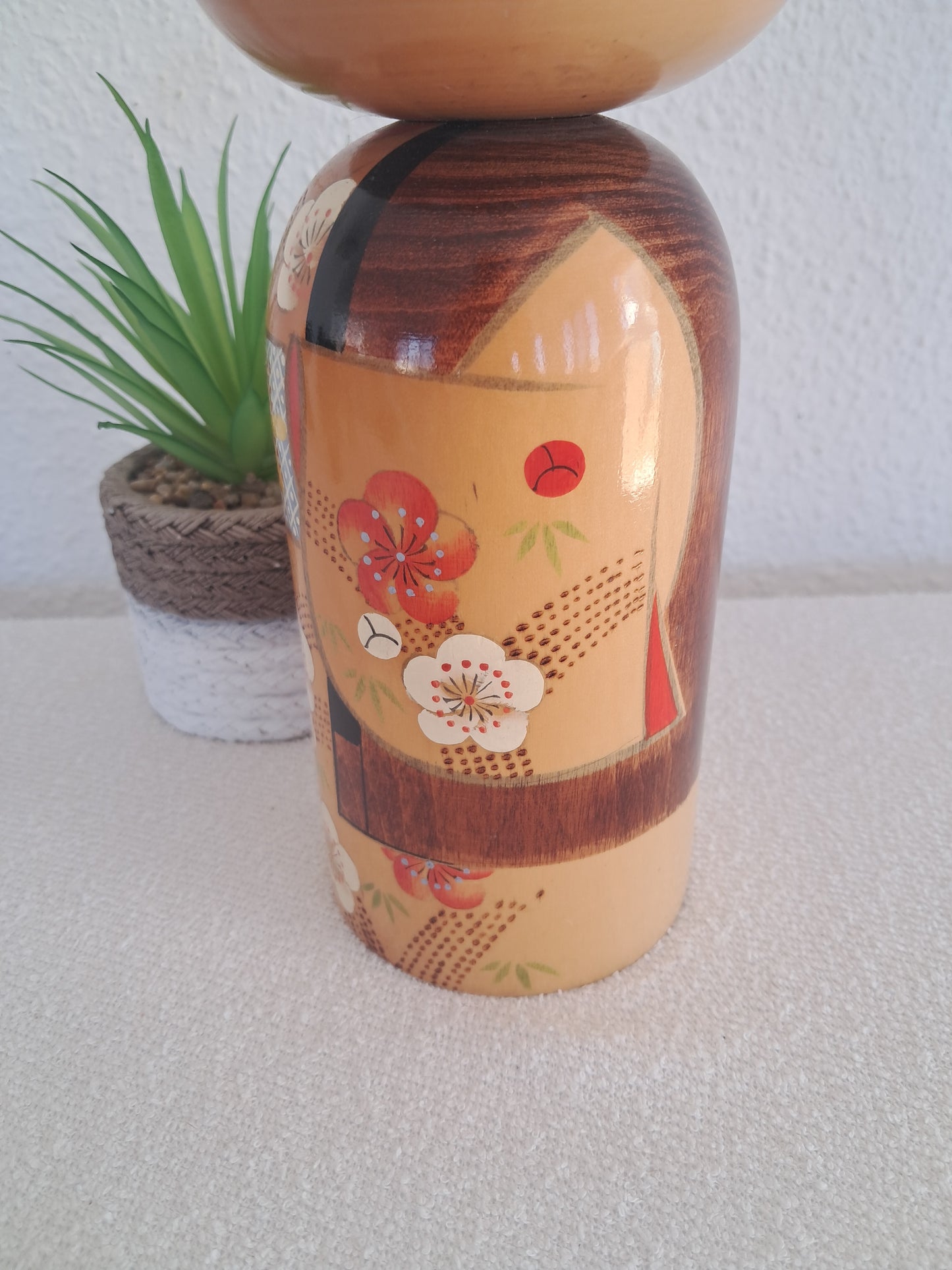 Rare kokeshi by Kojo Tanaka