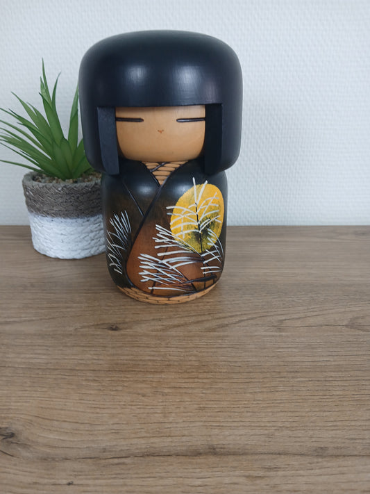 Vintage Gumma Kokeshi made by Kisaku