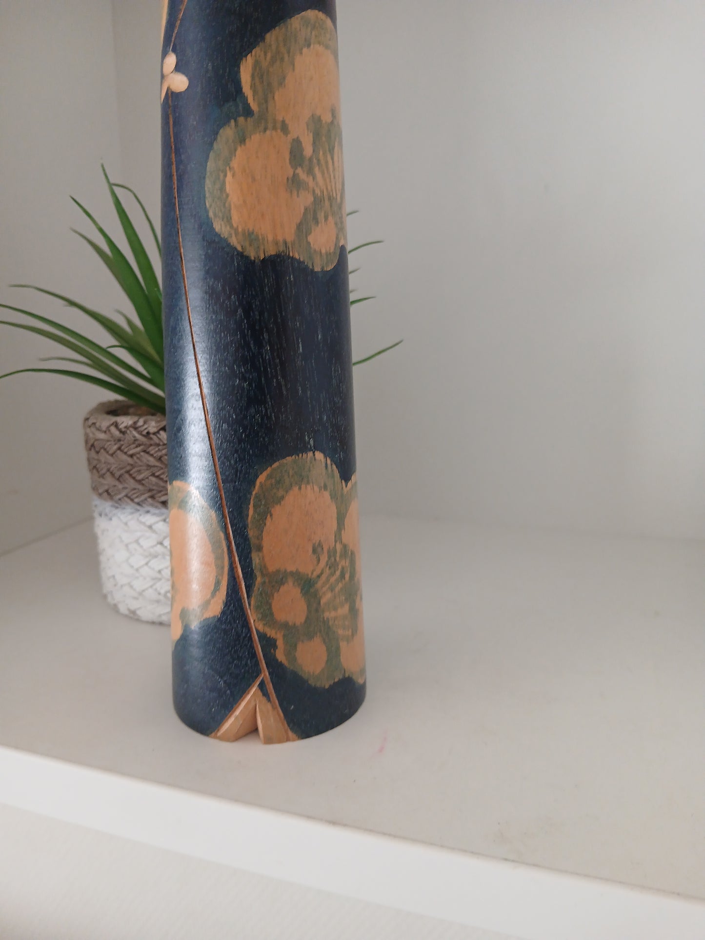 Vintage creative kokeshi by Issetsu Kuribayashi (1924-2011)