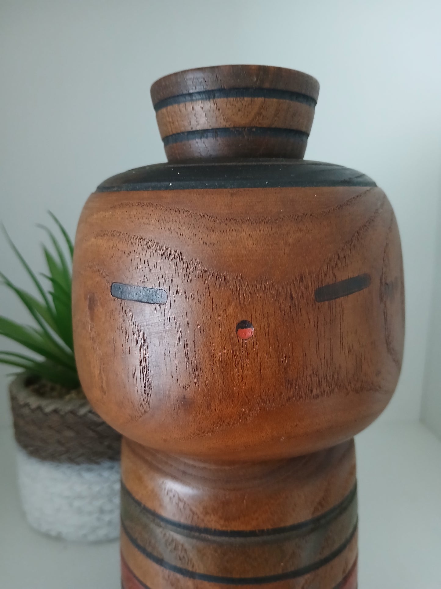 Rare Vintage Creative Kokeshi By Sanpei Yamanaka (1926-2012)
