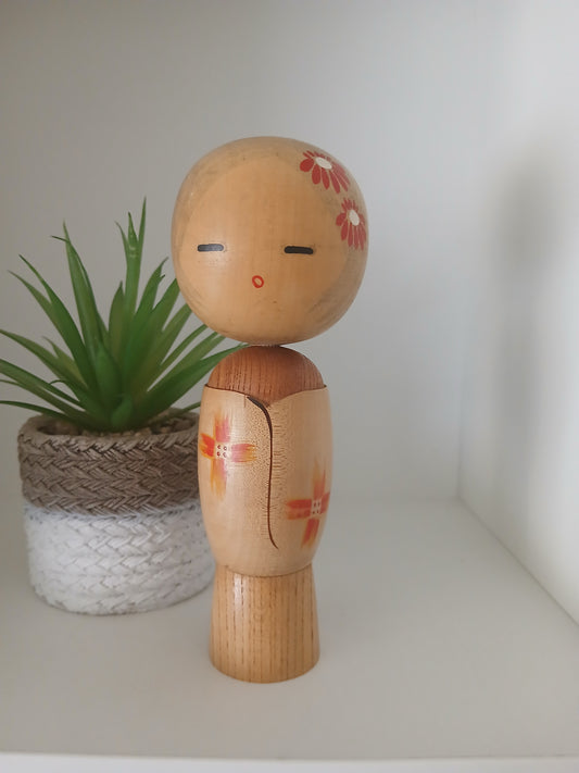 Vintage creative kokeshi by Nobuo