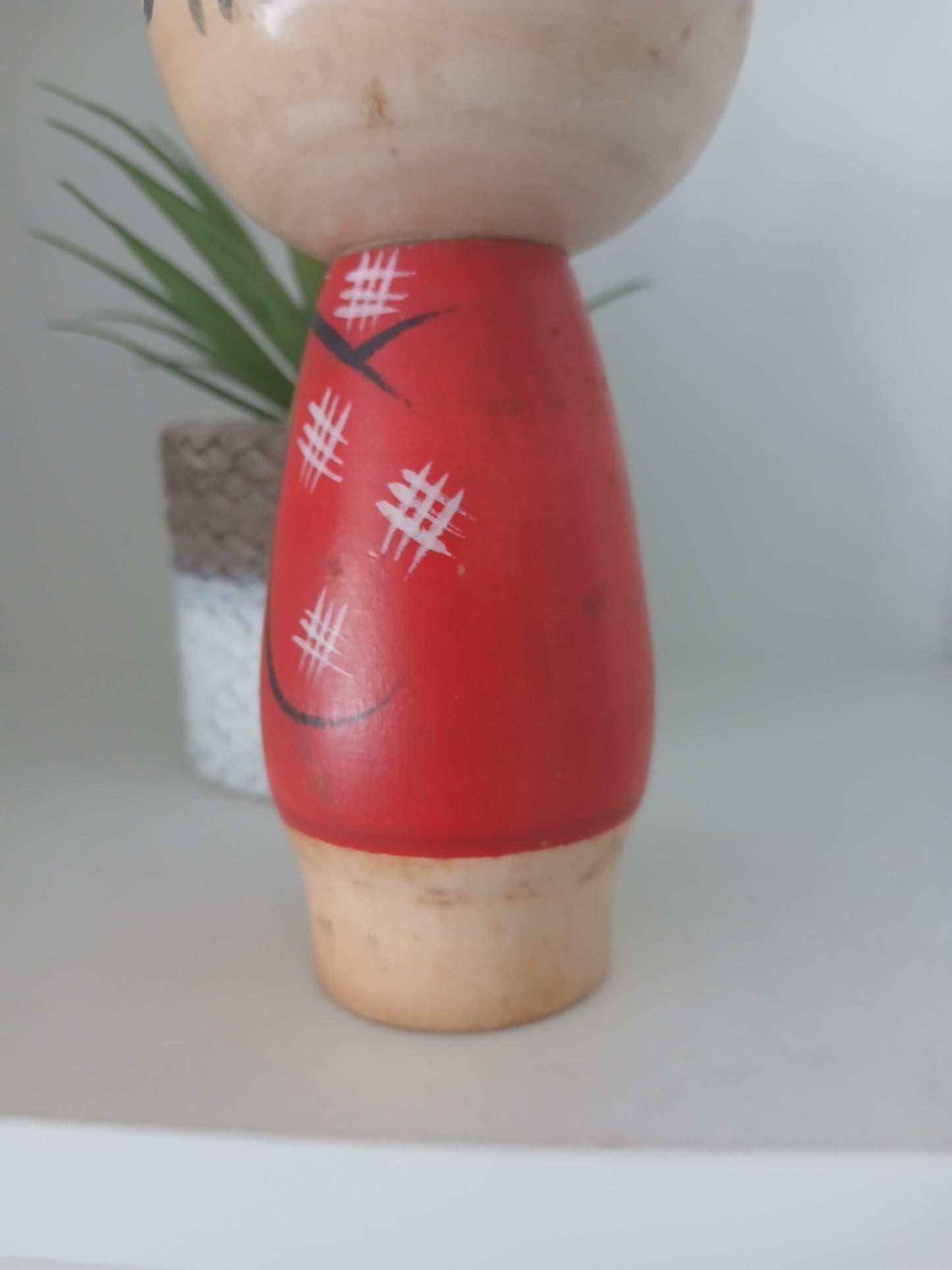 Vintage creative kokeshi by Hajime Miyashita (1940-)
