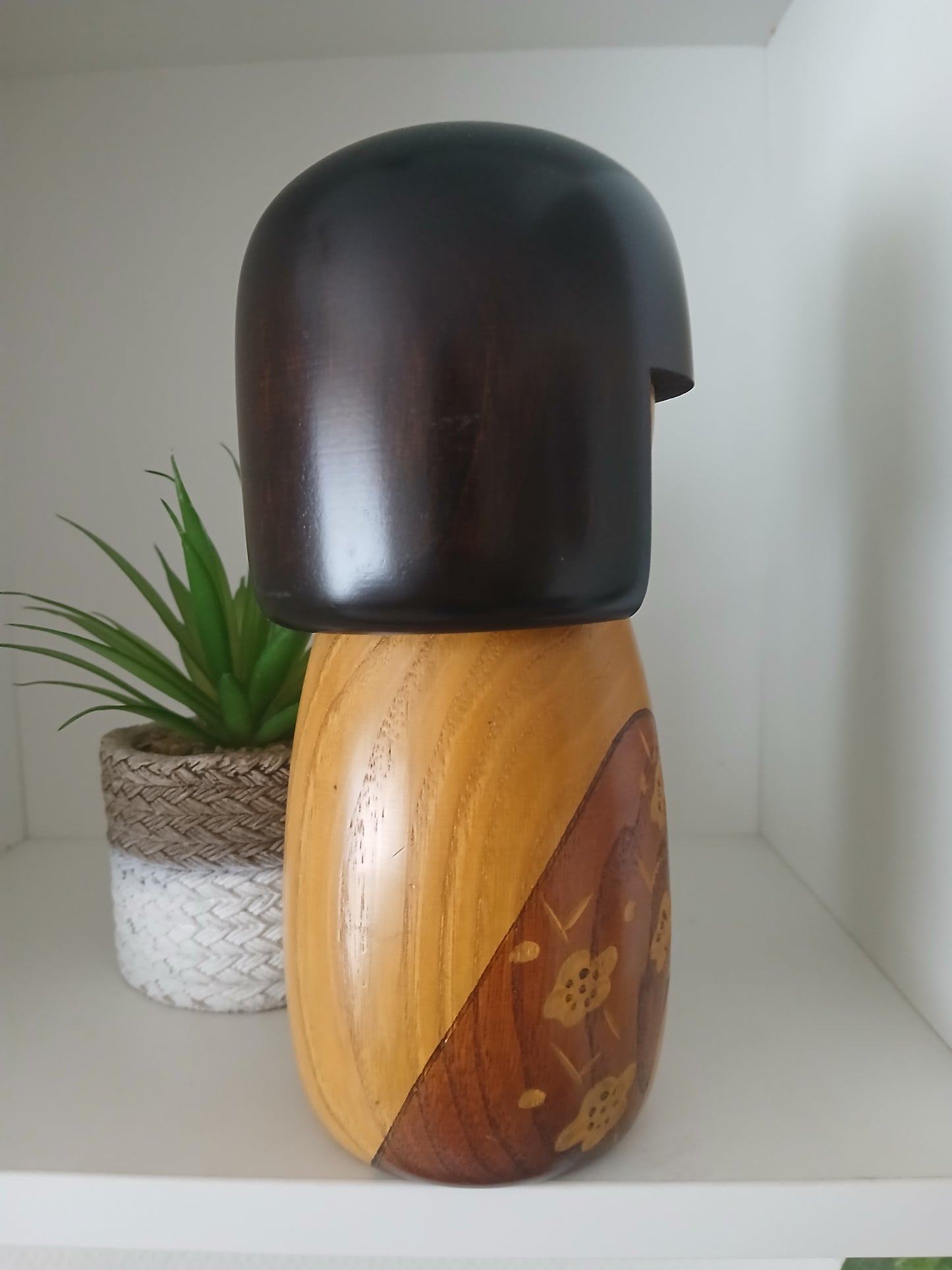 Vintage Gumma kokeshi by Usaburo
