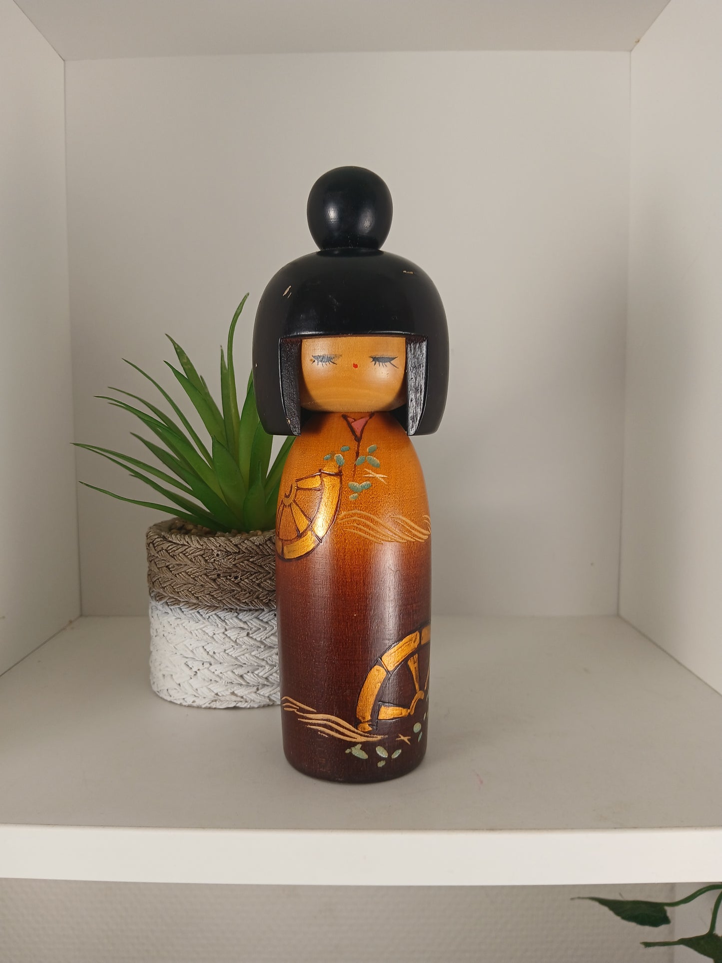 Vintage Gumma Kokeshi By Yamagishi Masayoshi