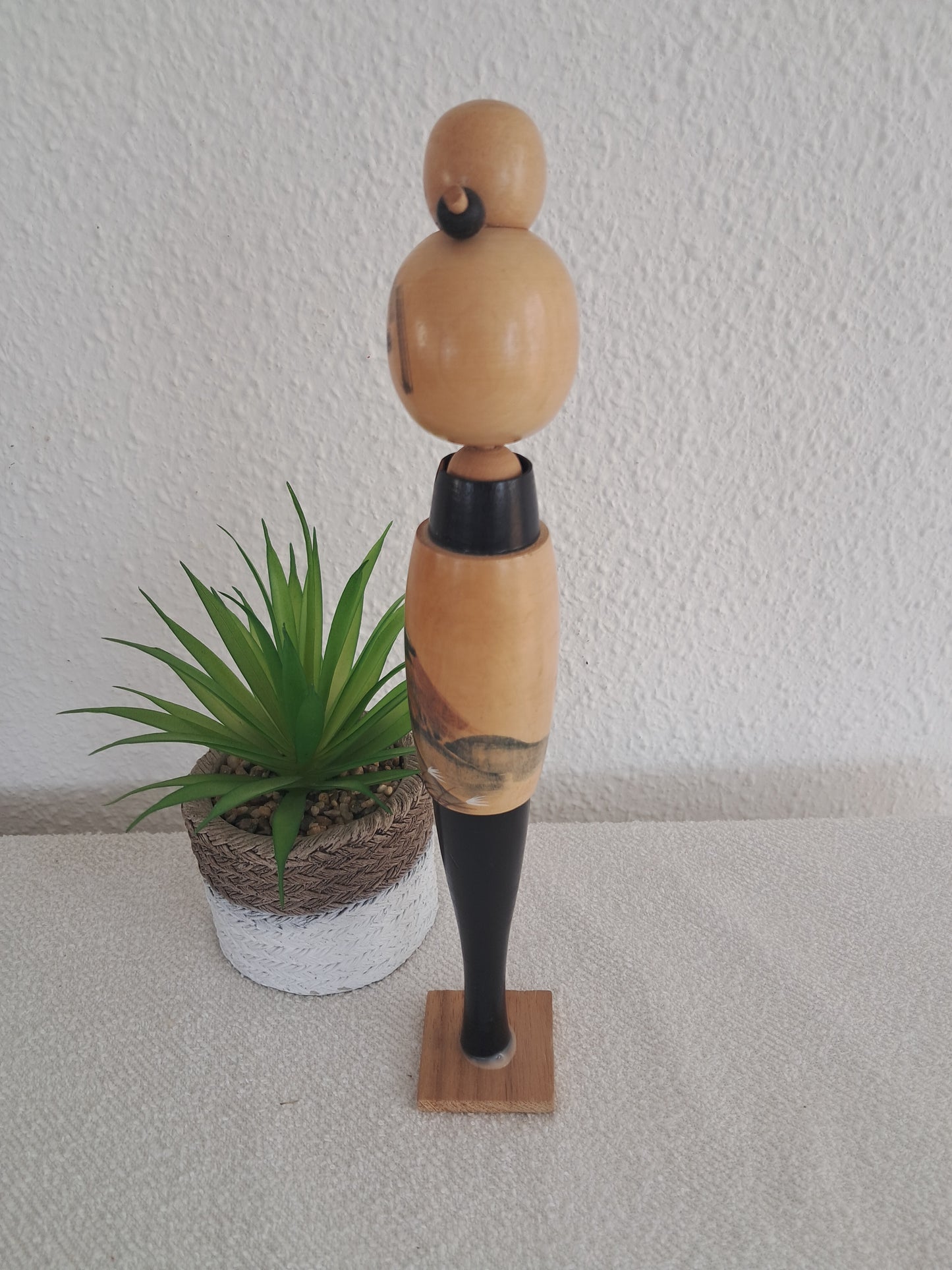 Vintage Sosaku kokeshi by Masami Kato (1925-)