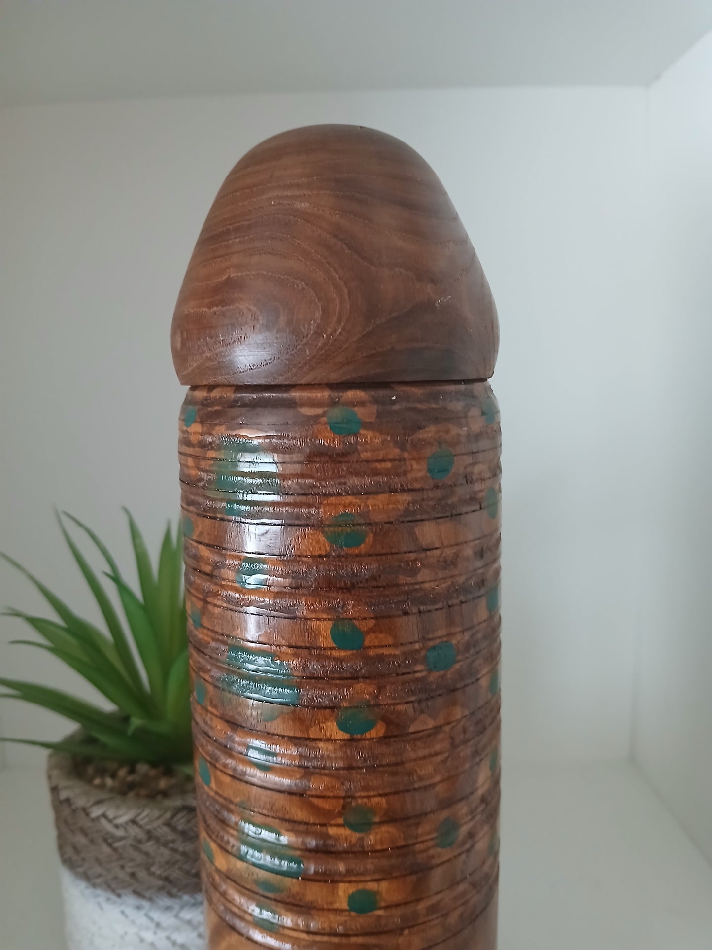 Vintage  Sosaku Kokeshi By Miyajima Muhitsu (1929-)