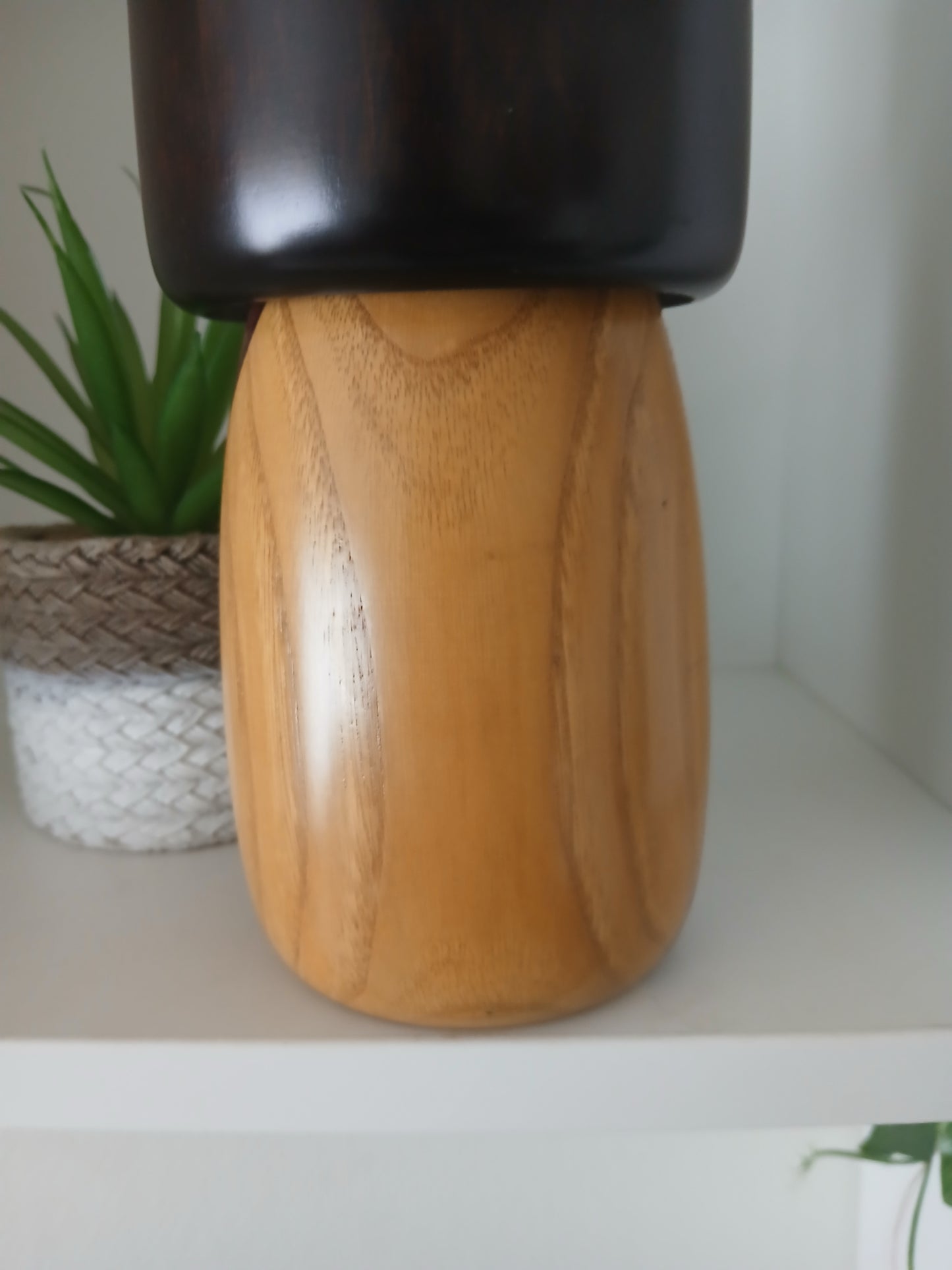 Vintage Gumma kokeshi by Usaburo