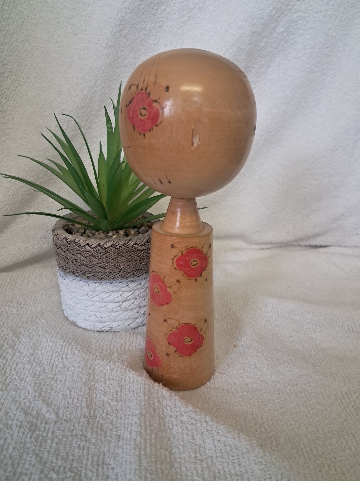 Rare Vintage Creative Kokeshi By Kano Chiyomatsu (1935-)