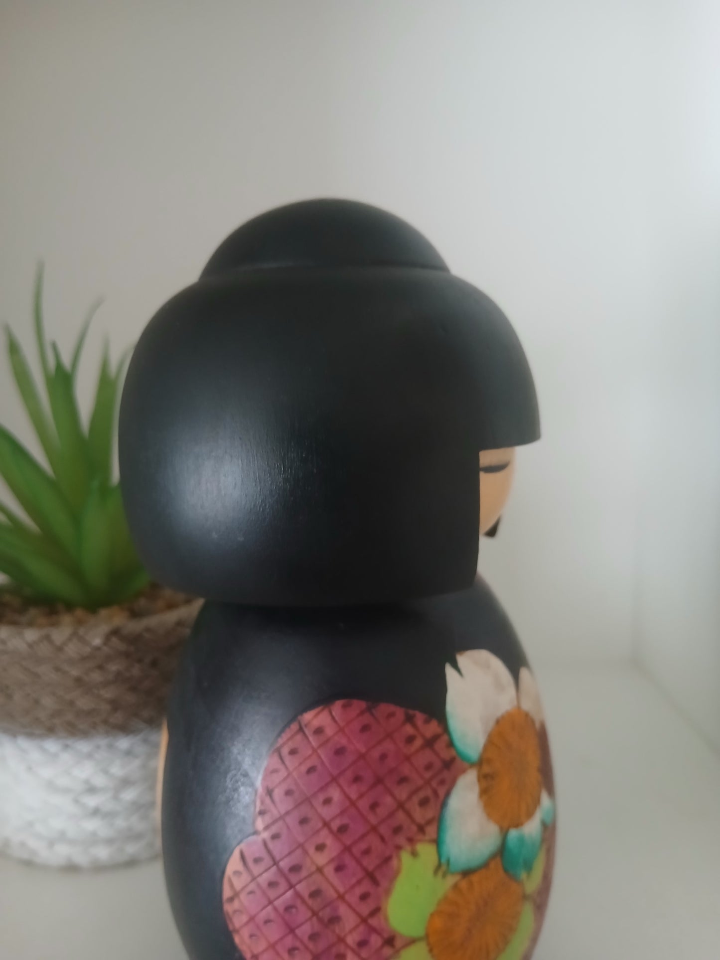 Vintage Gumma Kokeshi By Yuji Kawase (1938-)