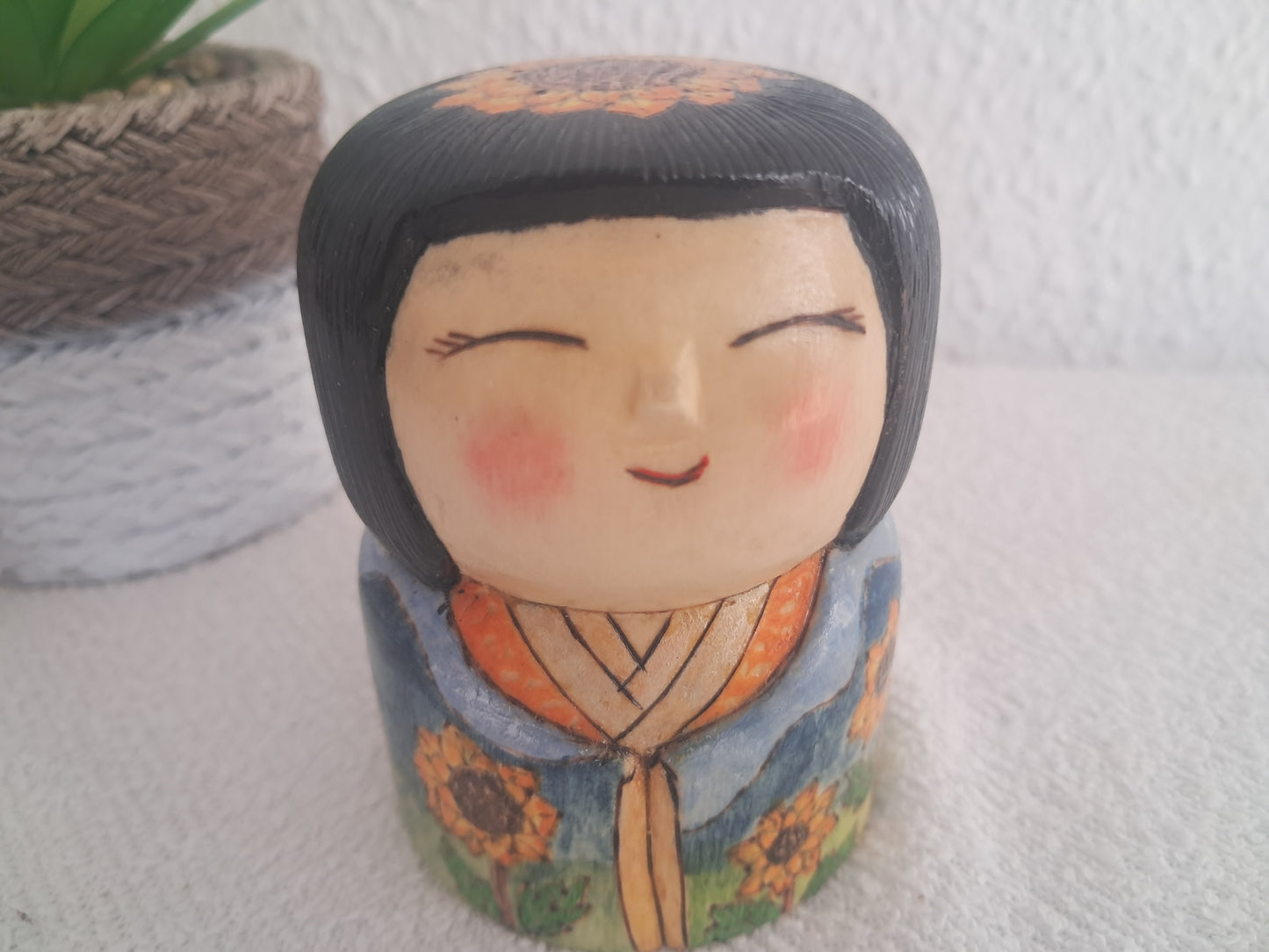 Beautiful creative kokeshi by Nozawa Megumi