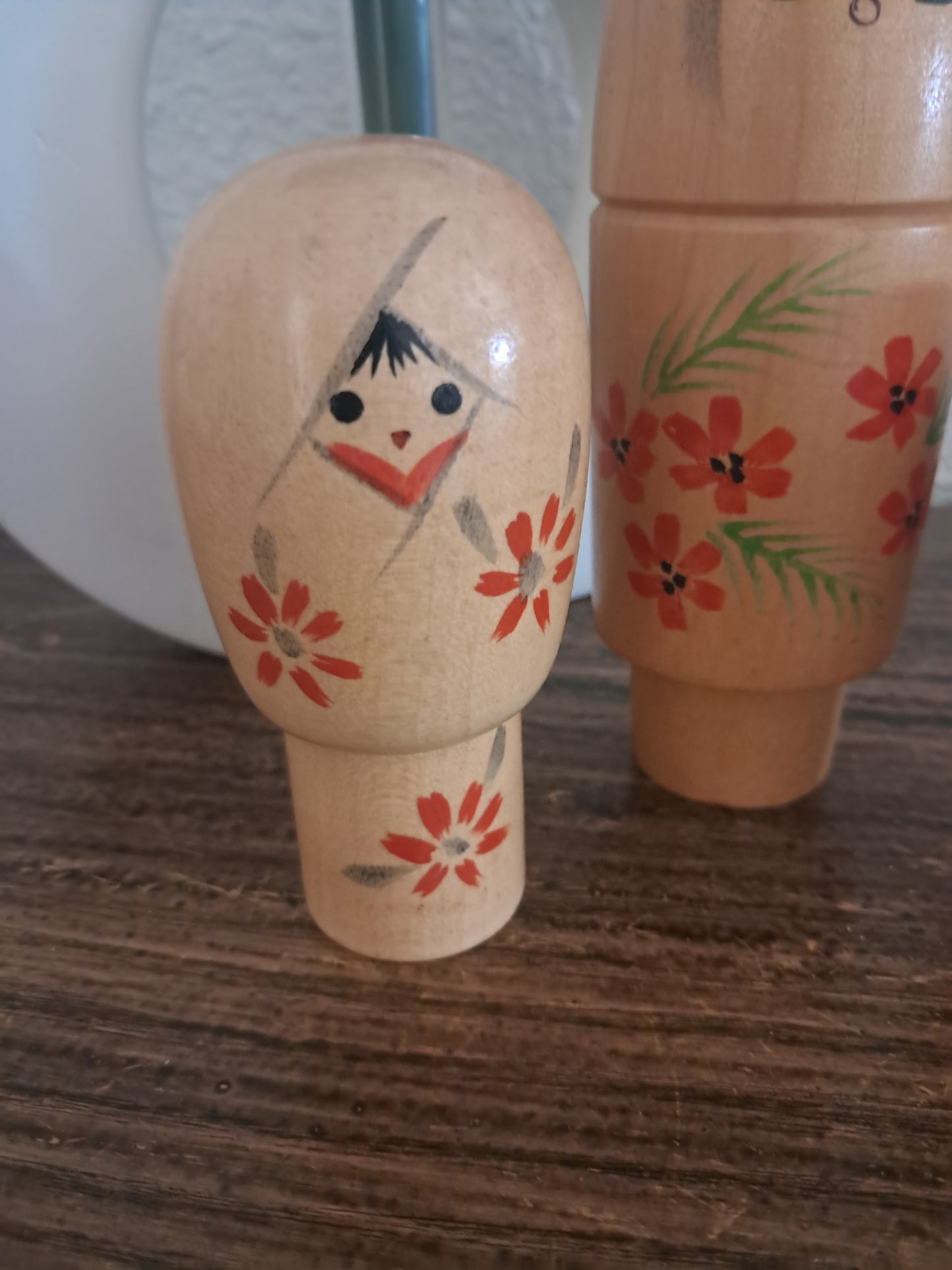 Cute set off 3 sosaku kokeshi