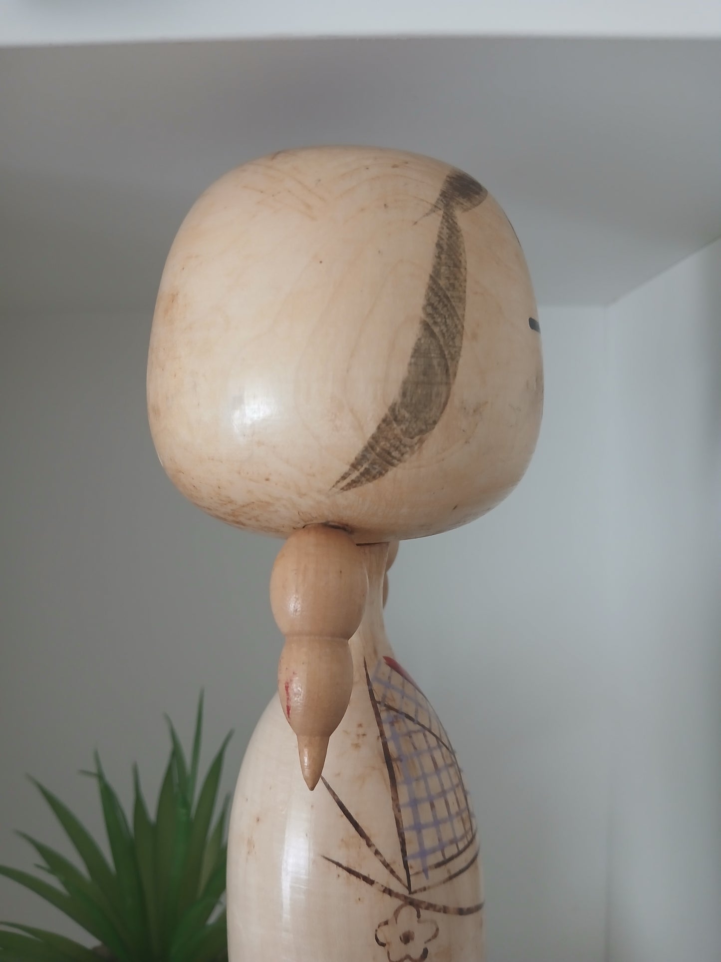 Vintage Sosaku Kokeshi made by Eiko Shibata (1924-)